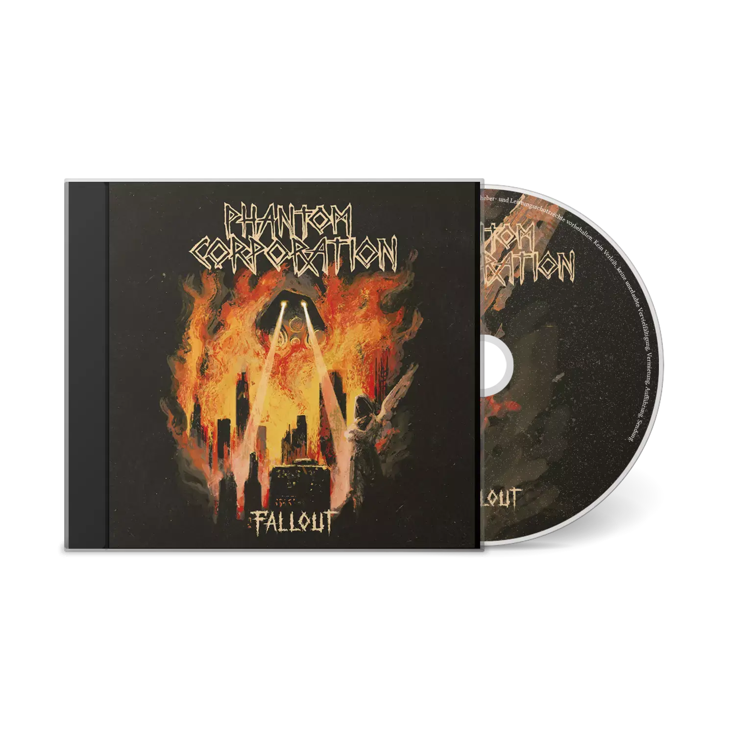 PHANTOM CORPORATION · Fallout | CD PHANTOM CORPORATION · Fallout | CD (Death Metal CDs)