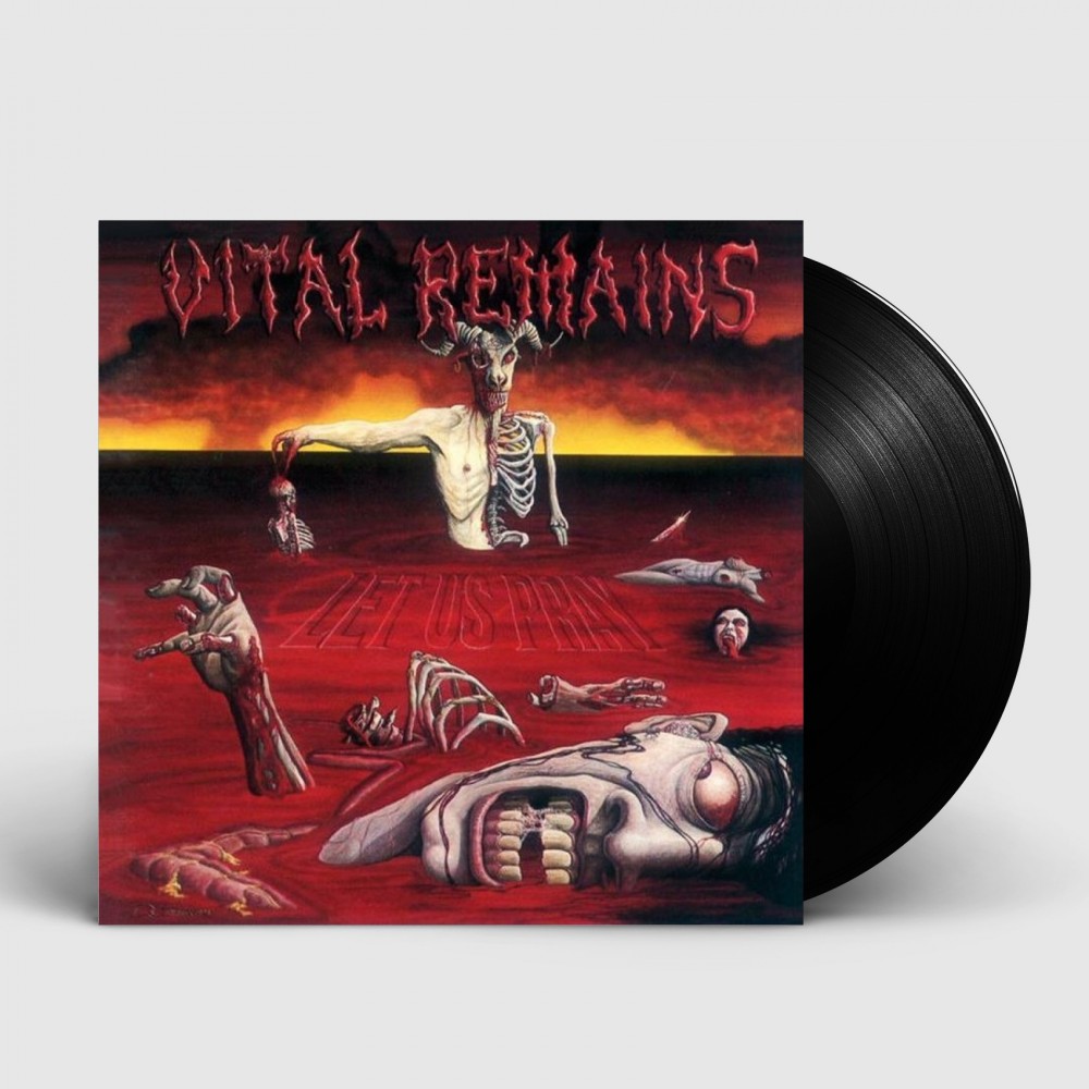 VITAL REMAINS · Let Us Pray | BLACK LP (Death Metal Vinyl)