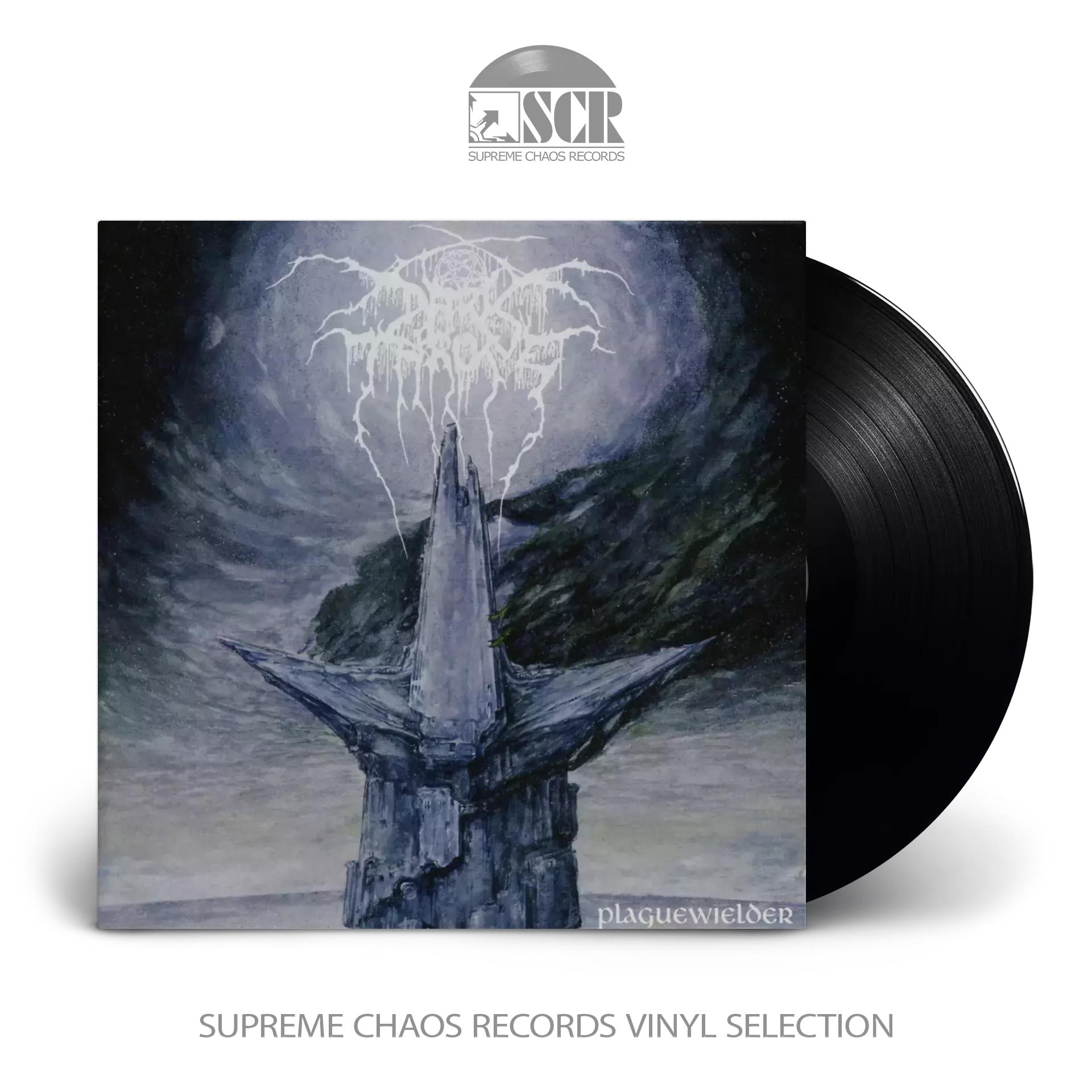 DARKTHRONE - Plaguewielder · BLACK LP DARKTHRONE - Plaguewielder · BLACK LP (Black Metal Vinyl)