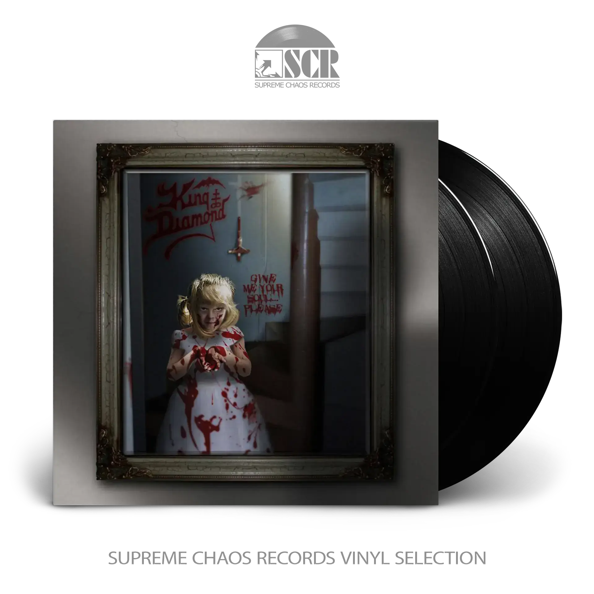 KING DIAMOND · Give Me Your Soul... Please | BLACK 2LP KING DIAMOND · Give Me Your Soul... Please | BLACK 2LP (Heavy Metal Vinyl)