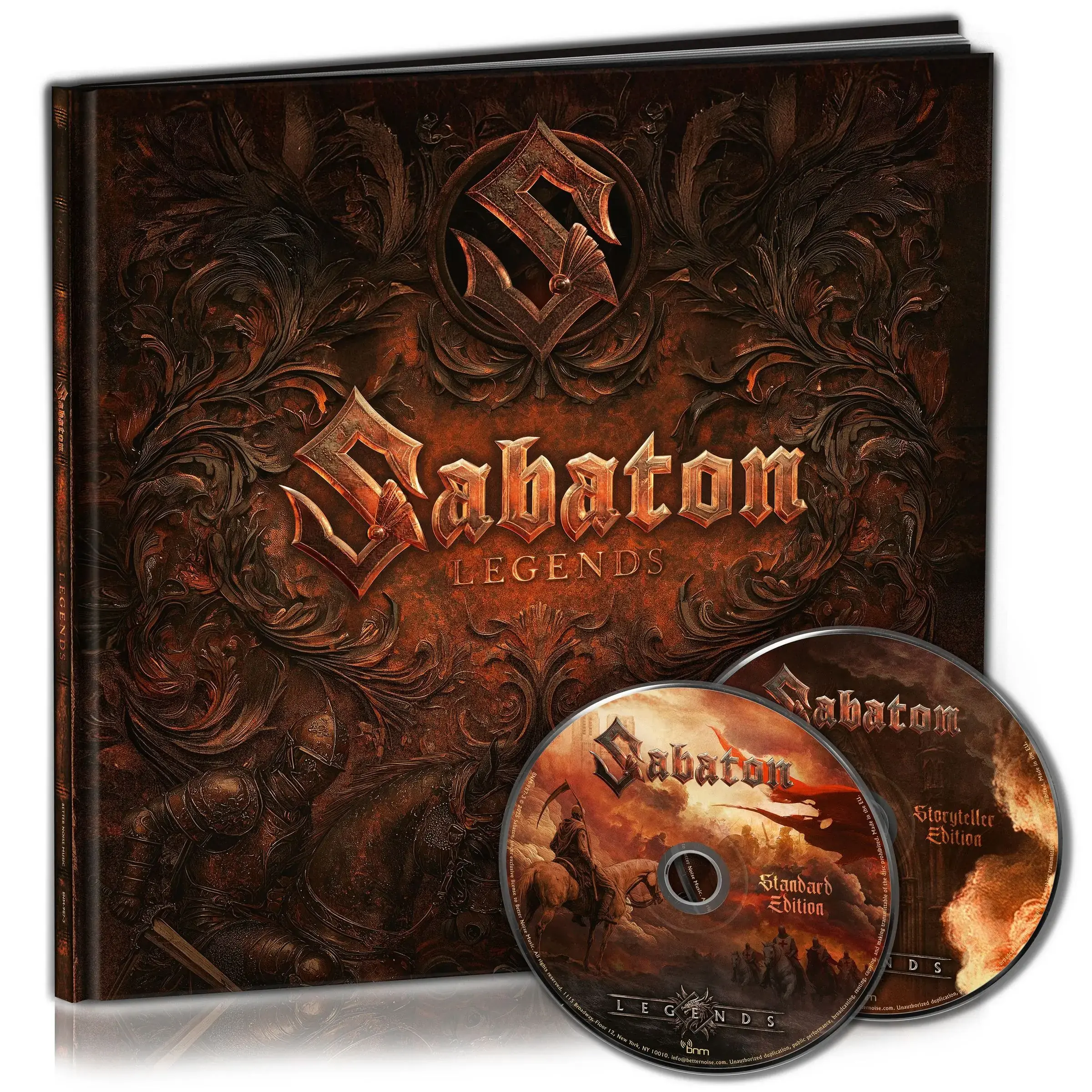 SABATON - Legends (Storyteller Edition) · 2CD ARTBOOK (Power Metal CDs)
