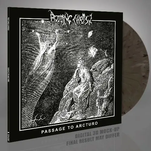 ROTTING CHRIST · Passage To Arcturo | SILVER/BLACK MARBLED LP ROTTING CHRIST · Passage To Arcturo | SILVER/BLACK MARBLED LP (Black Metal Vinyl)