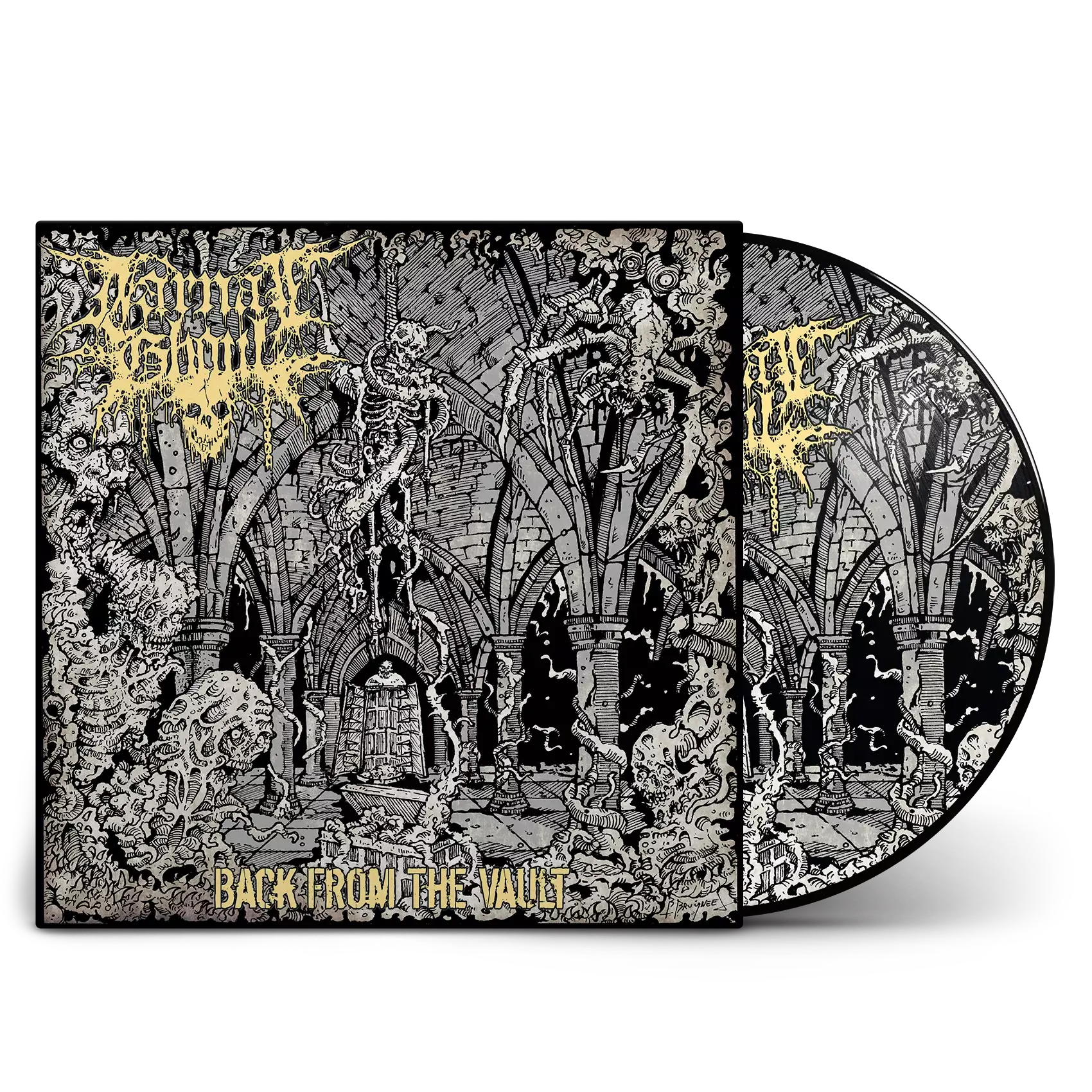 CARNAL GHOUL · Back From The Vault | WOODEN BOX SET (Death Metal Vinyl) · Picture 2