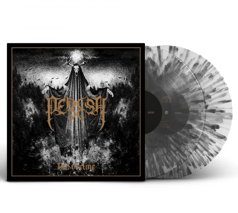 PERISH · The Decline | CLEAR/BLACK/GREY 2LP PERISH · The Decline | CLEAR/BLACK/GREY 2LP (Black Metal Vinyl)