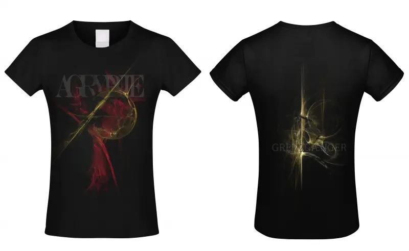 AGRYPNIE · Motiv: Grenzgænger-Album Girlie | GIRL-M AGRYPNIE · Motiv: Grenzgænger-Album Girlie | GIRL-M (Black Metal Clothes)