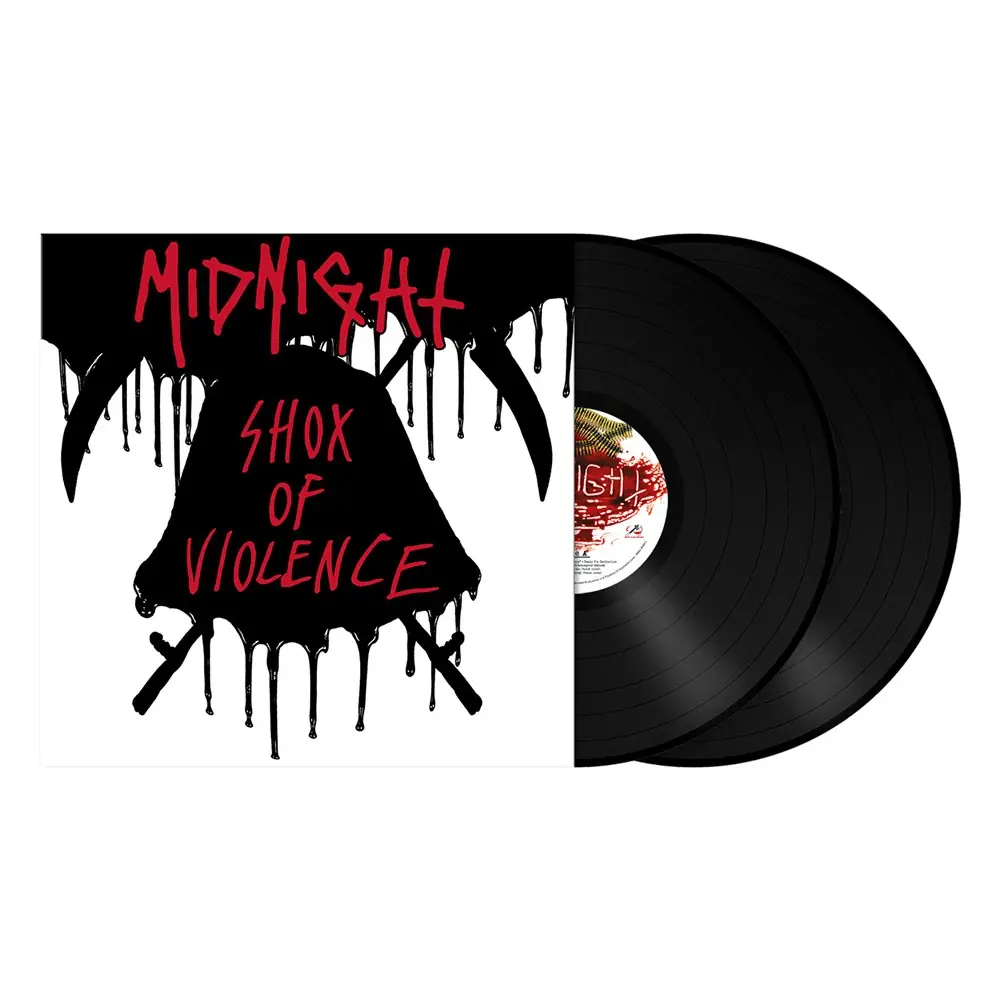 MIDNIGHT - Shox Of Violence (Re-Issue) · BLACK 2LP