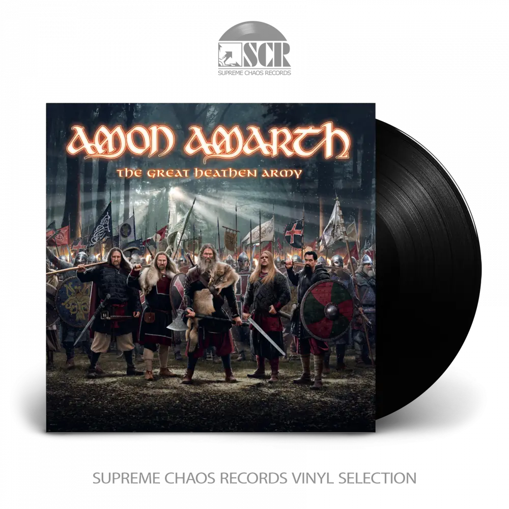 AMON AMARTH · The Great Heathen Army | BLACK LP (Death Metal Vinyl)