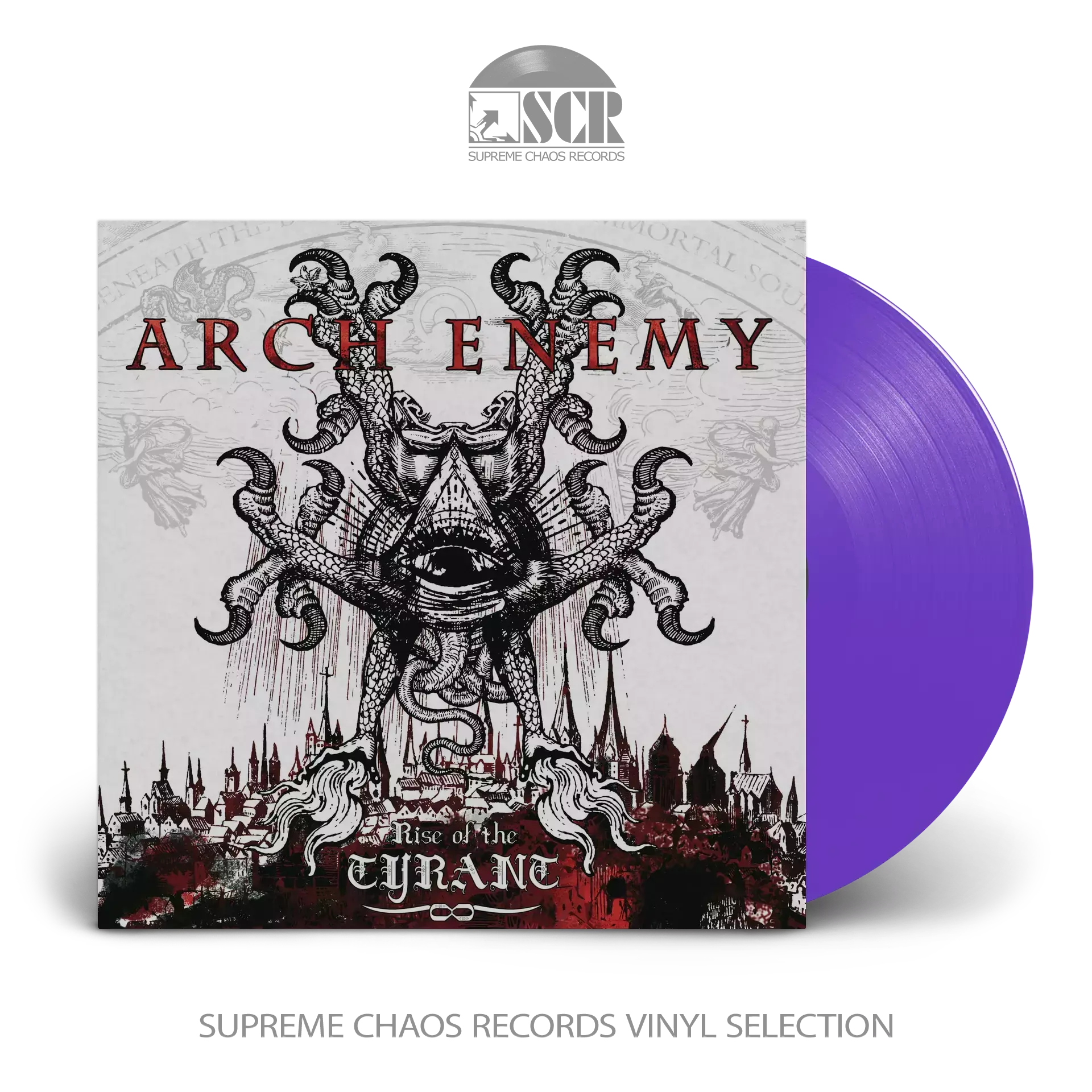 ARCH ENEMY - Rise Of The Tyrant (Re-Issue 2023) · LILAC LP ARCH ENEMY - Rise Of The Tyrant (Re-Issue 2023) · LILAC LP (Melodic Death Metal Vinyl)