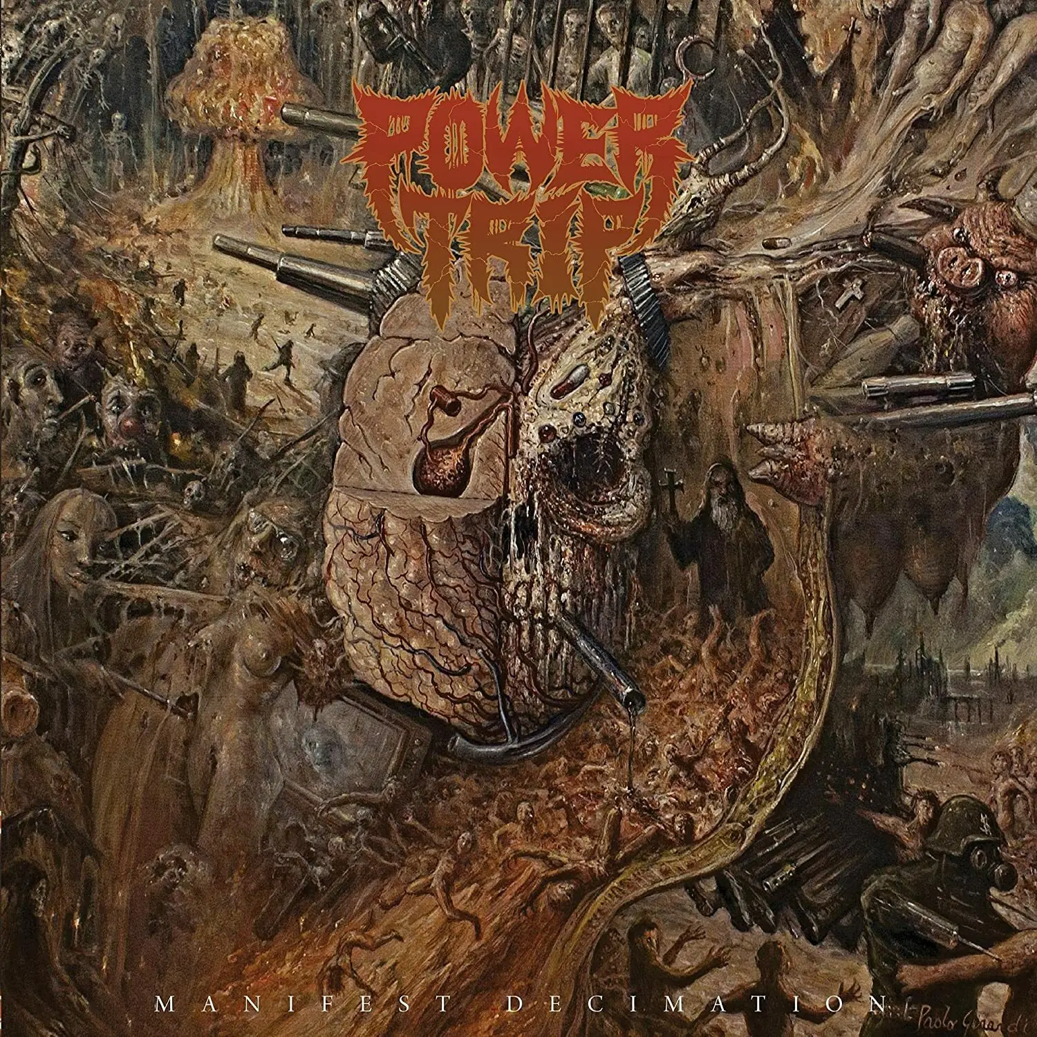 POWER TRIP - Manifest Decimation · BLACK LP (Thrash Metal Vinyl) · Picture 1