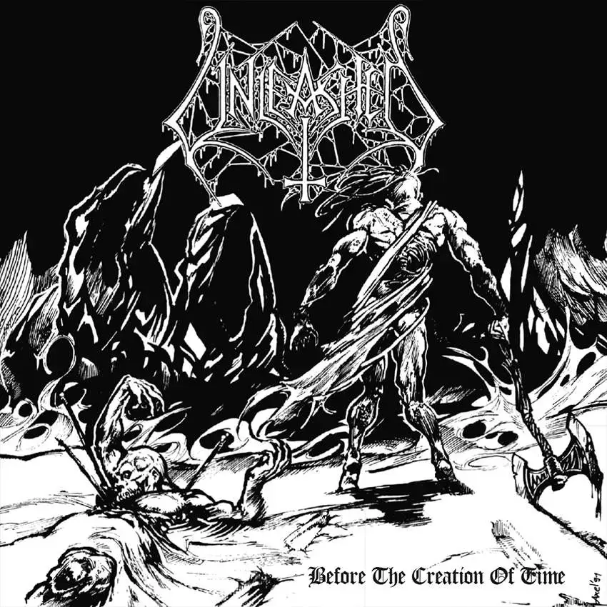 UNLEASHED · Before The Creation Of Time | WHITE LP (Death Metal Vinyl) · Picture 1