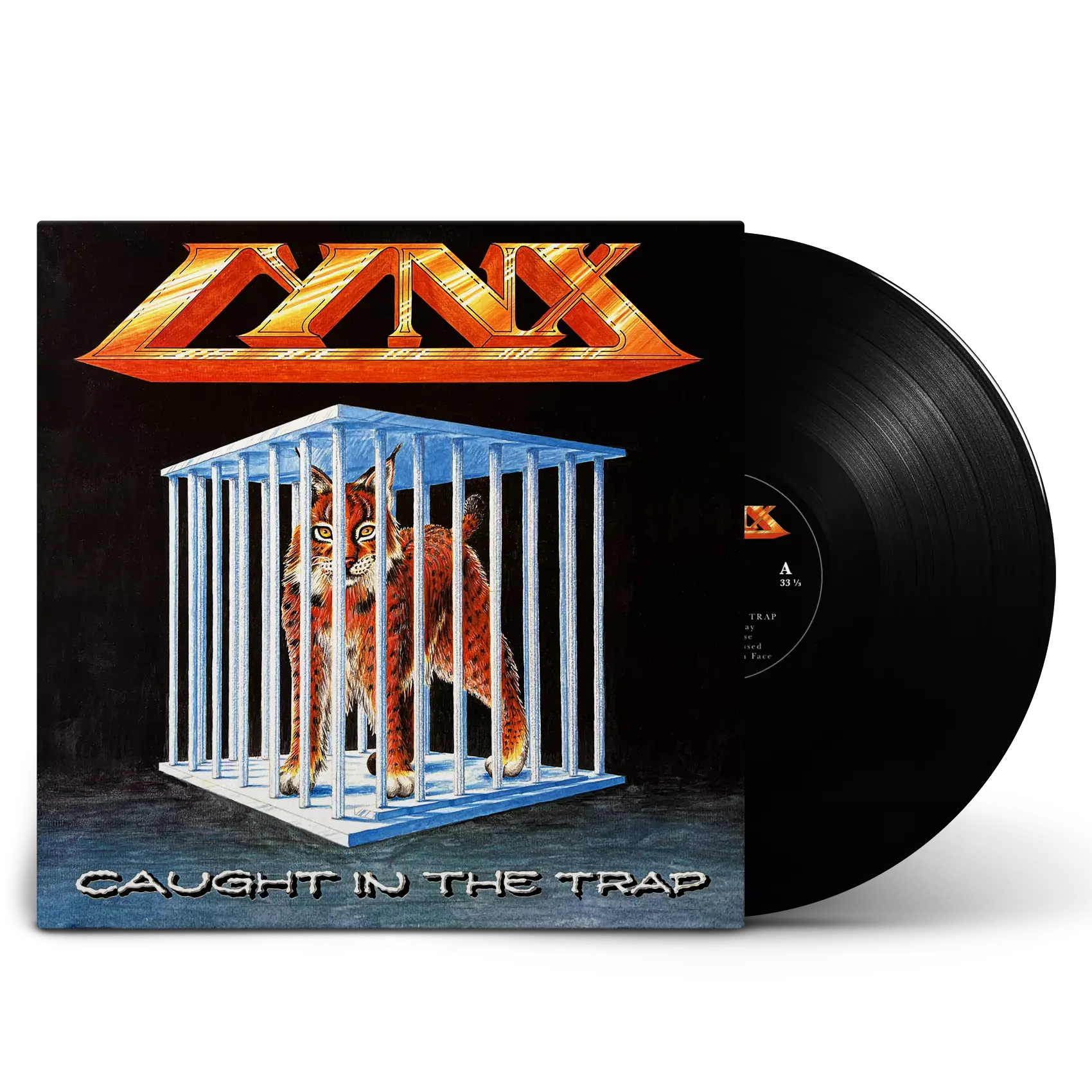 LYNX - Caught in the trap · NIGHT BLACK LP