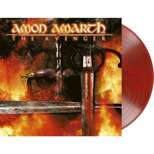 AMON AMARTH - The Avenger · RED/BLACK LP (Death Metal Vinyl)