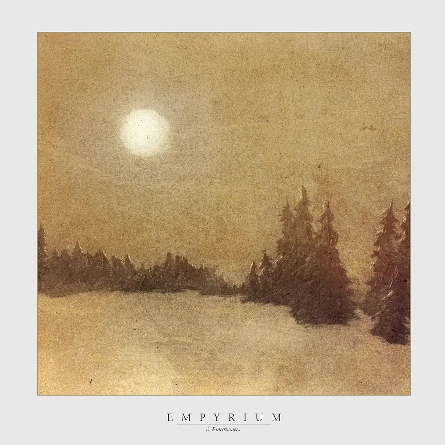 EMPYRIUM - A Wintersunset... · YELLOW LP (Dark Metal Vinyl) · Picture 1