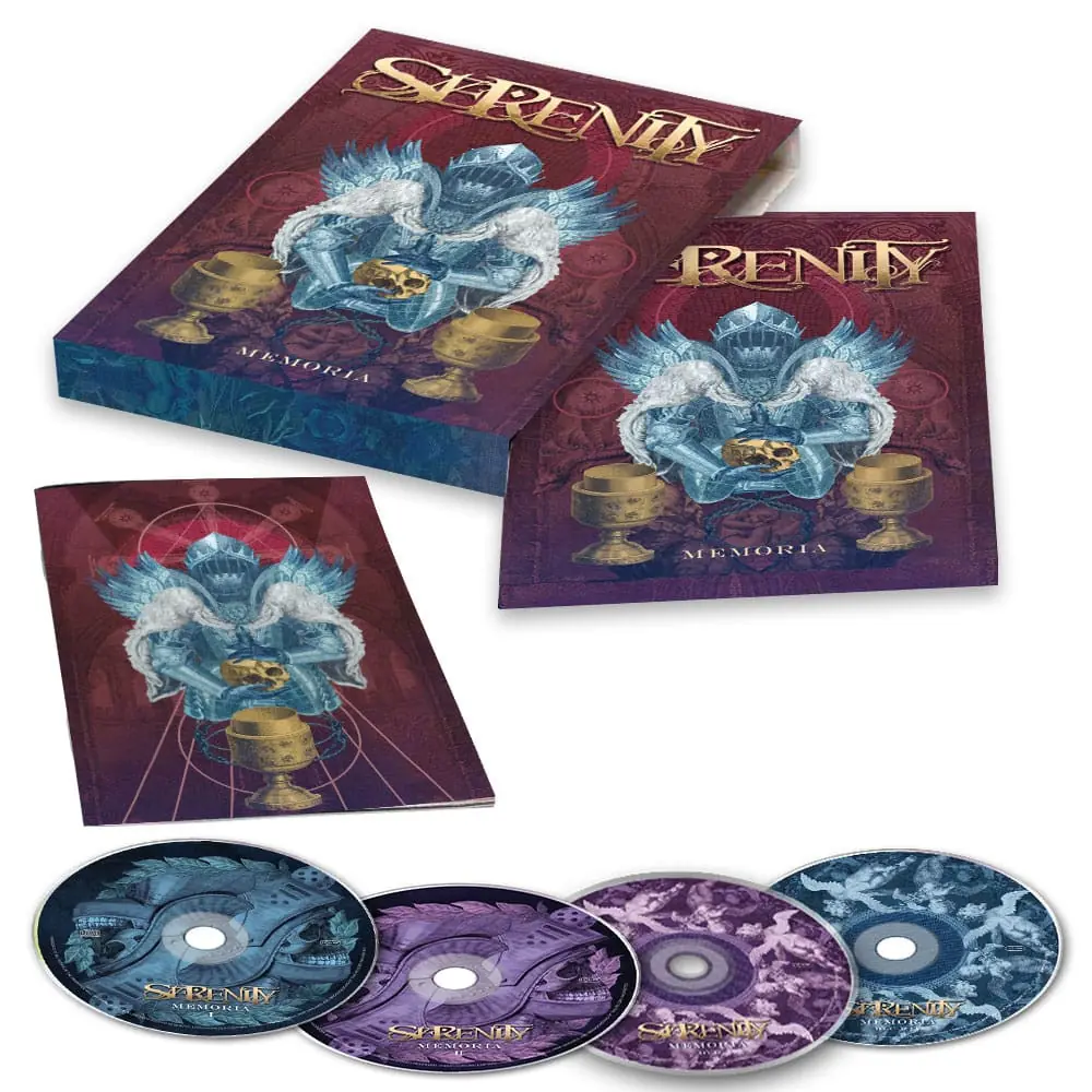 SERENITY - Memoria Live · 2-CD/BLU-RAY/DVD BOXCD (Heavy Metal CDs)