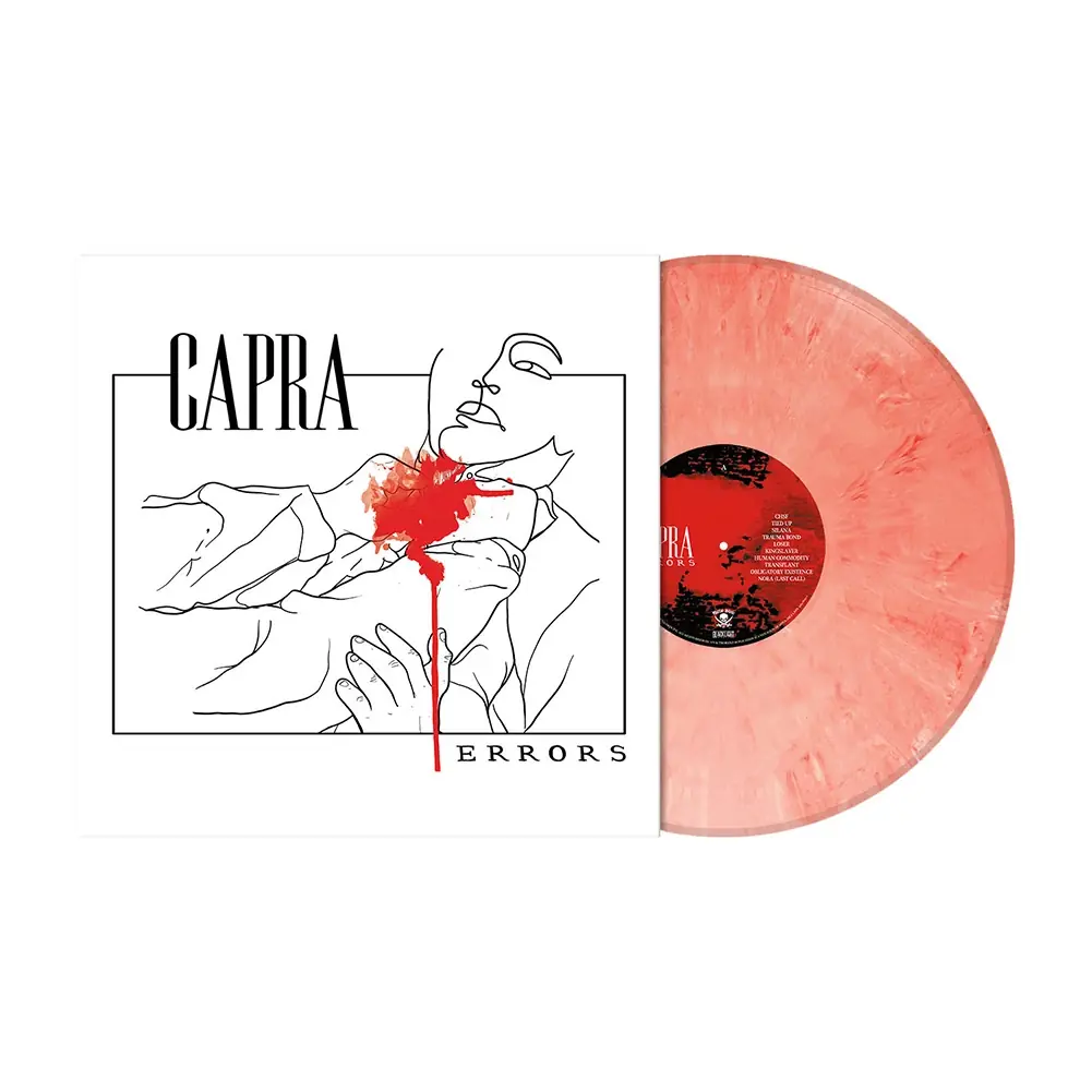 CAPRA - Errors · RED/WHITE MARBLED LP