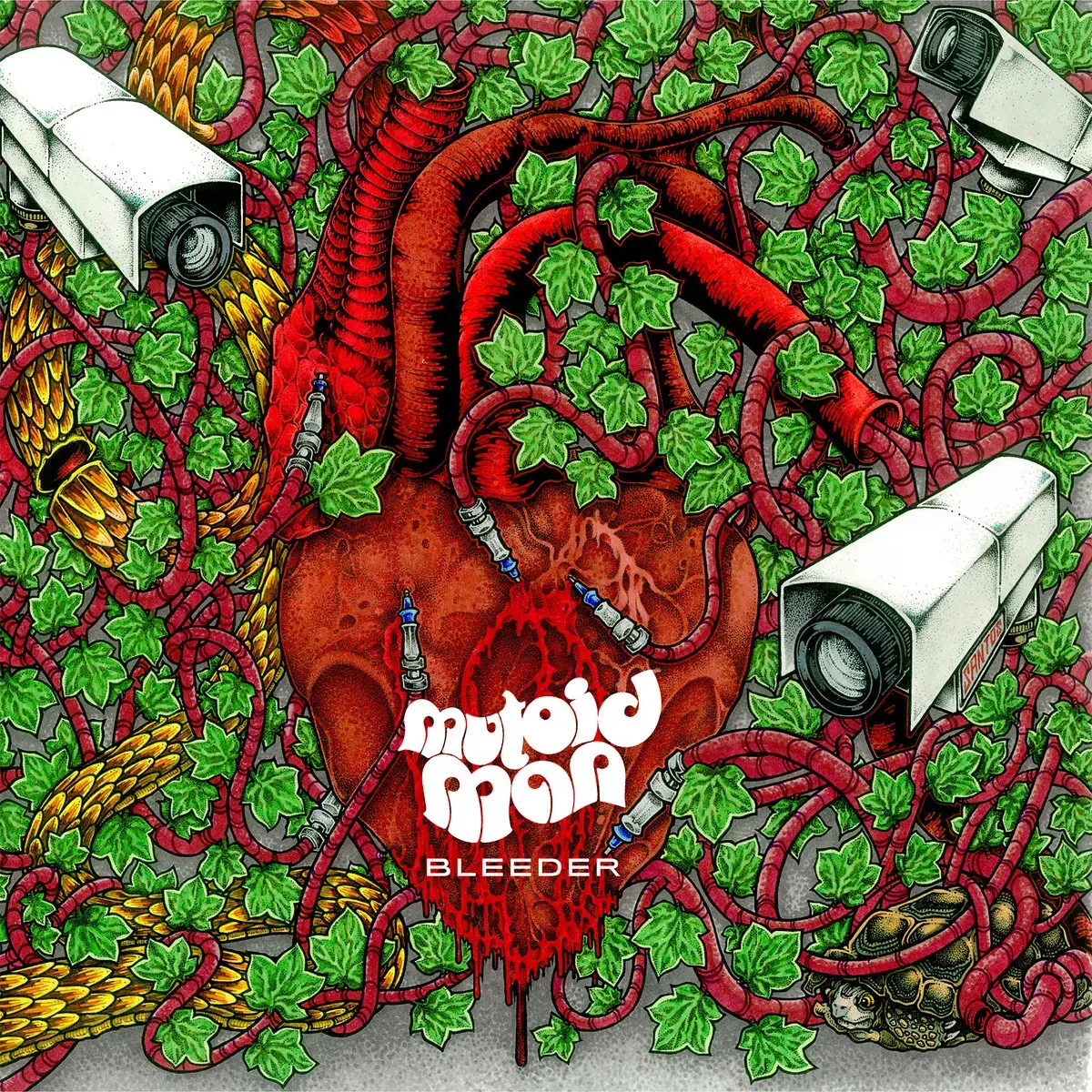 MUTOID MAN - Bleeder · GREEN LP (Sludge Vinyl) · Picture 1