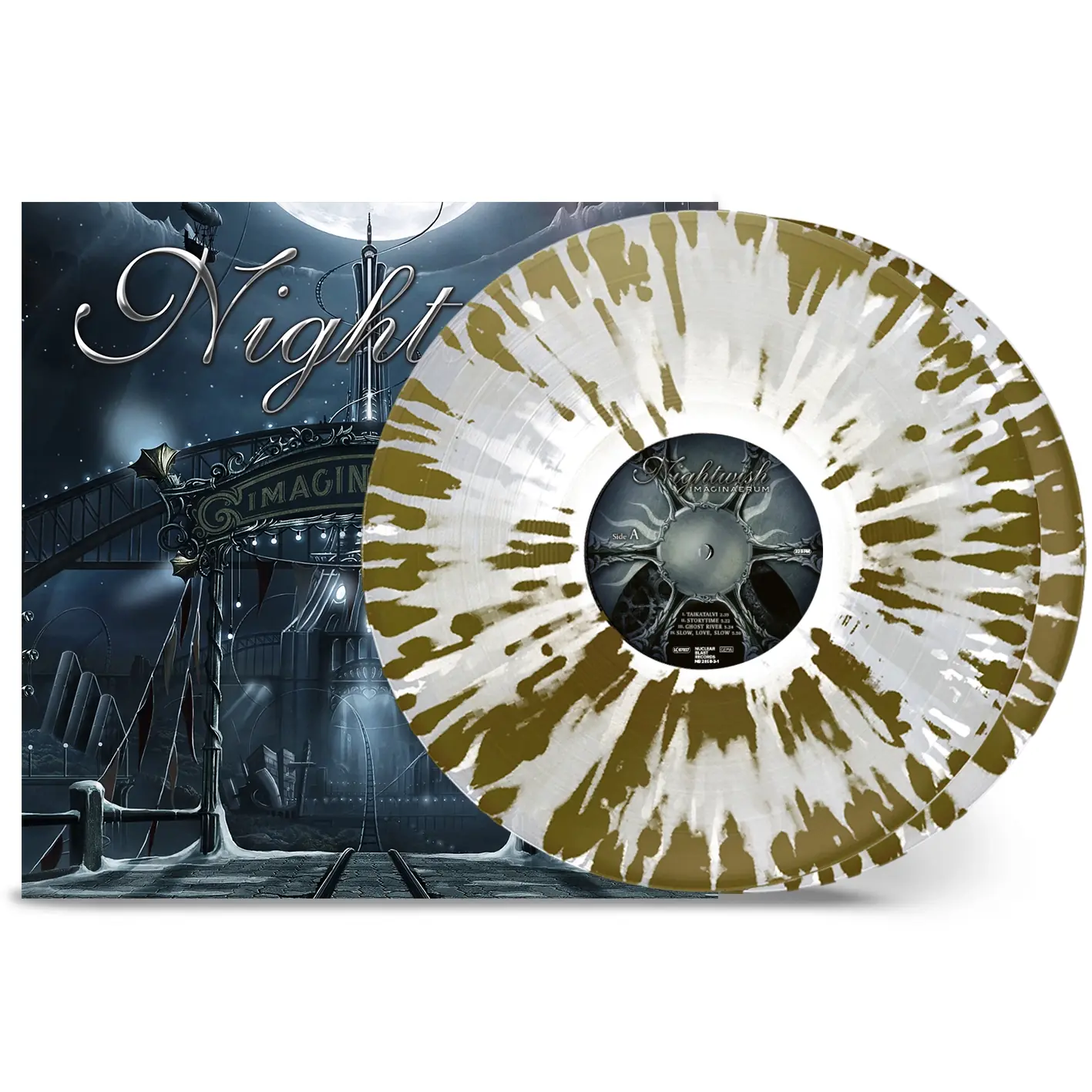 NIGHTWISH - Imaginaerum · CLEAR/GOLD/WHITE SPLATTER DLP