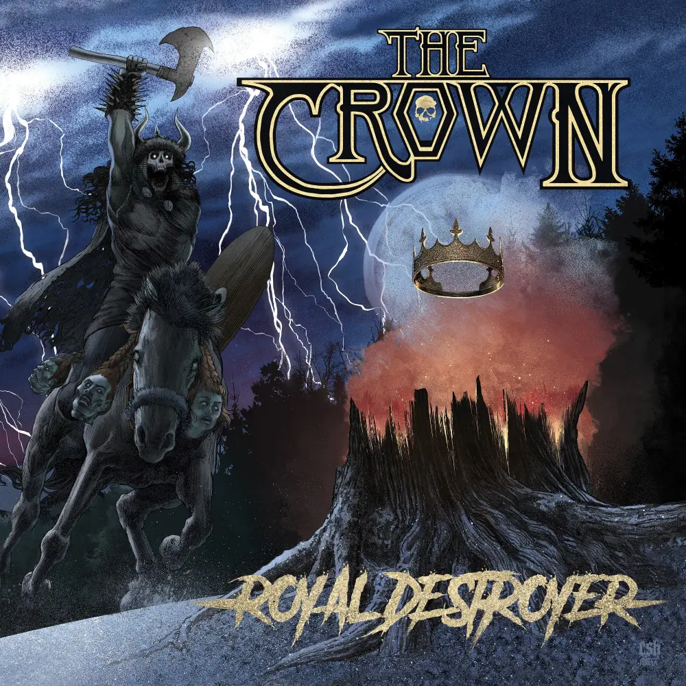 THE CROWN - Royal Destroyer · BLACK LP 1