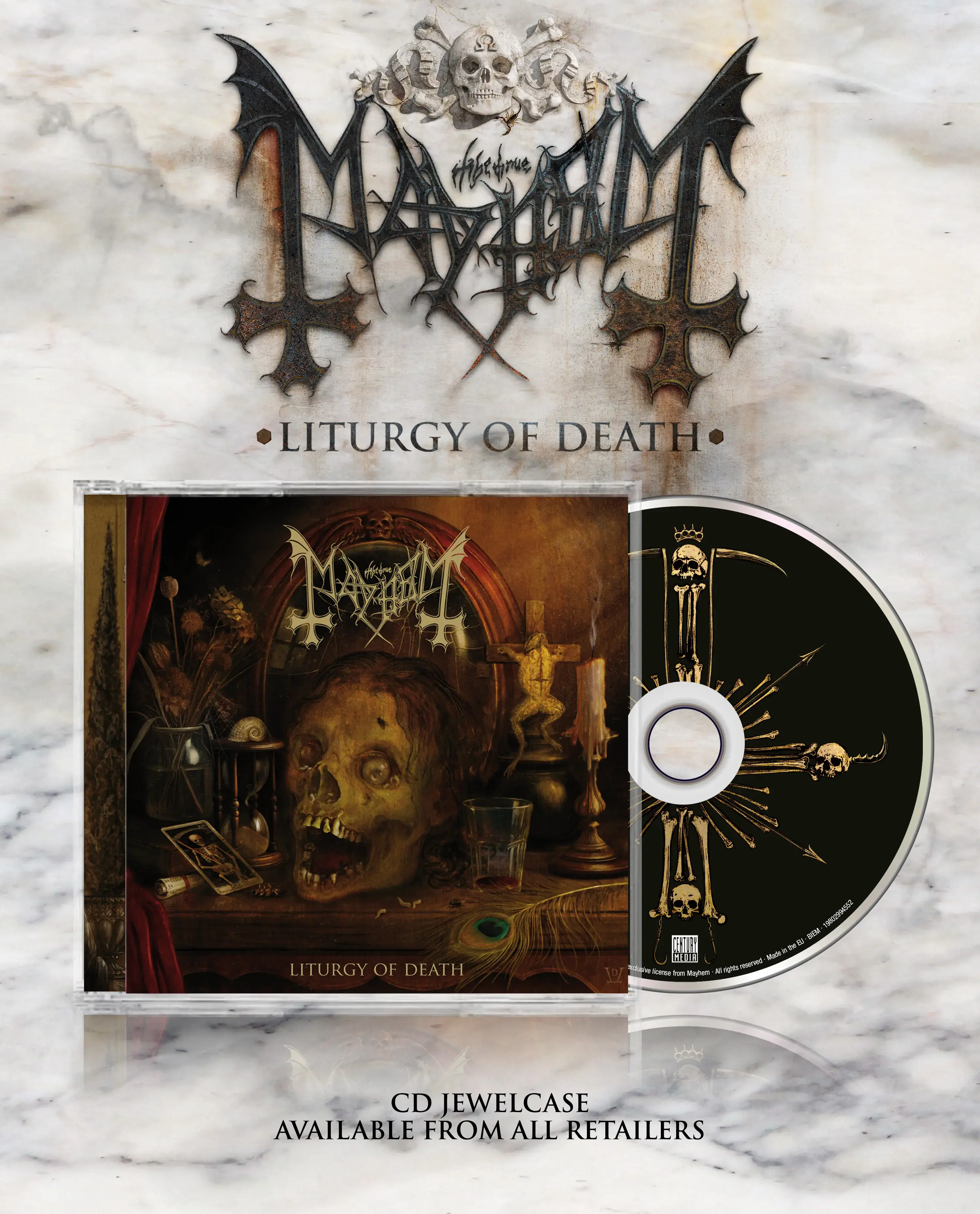 MAYHEM - Liturgy Of Death · CD (Black Metal CDs)