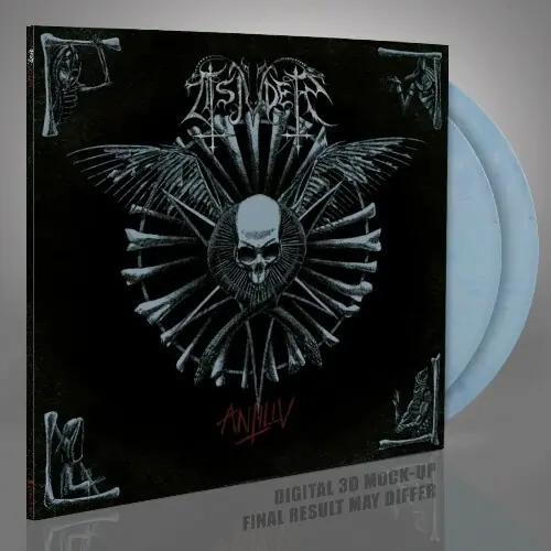 TSJUDER · Antiliv | WHITE/PURPLE/BLUE MARBLED DLP TSJUDER · Antiliv | WHITE/PURPLE/BLUE MARBLED DLP (Black Metal Vinyl)