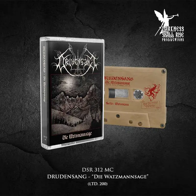 DRUDENSANG - Die VVatzmannsage · CAPPUCCINO TAPE DRUDENSANG - Die VVatzmannsage · CAPPUCCINO TAPE (Black Metal Tapes)