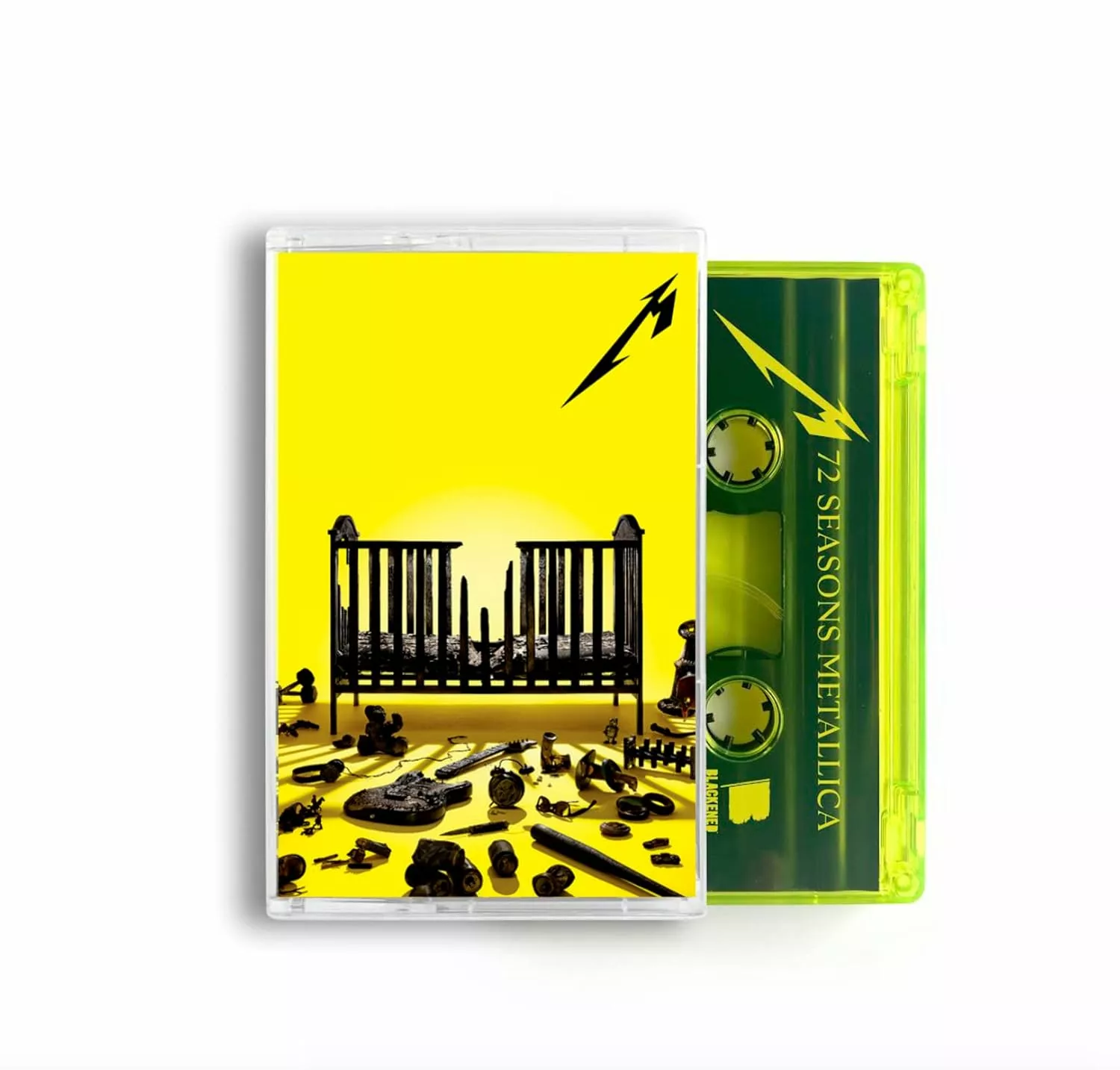 METALLICA - 72 Seasons [TRANSPARENT YELLOW TAPE]