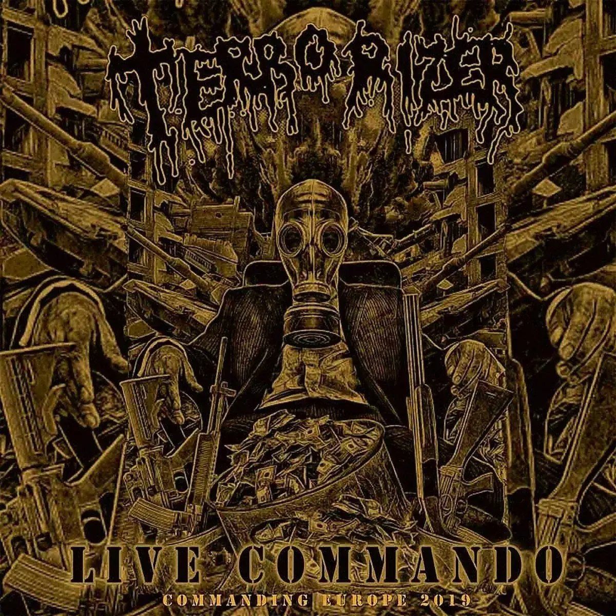 TERRORIZER · Live Commando | GLOW IN THE DARK VINYL (Death Metal Vinyl) · Picture 1