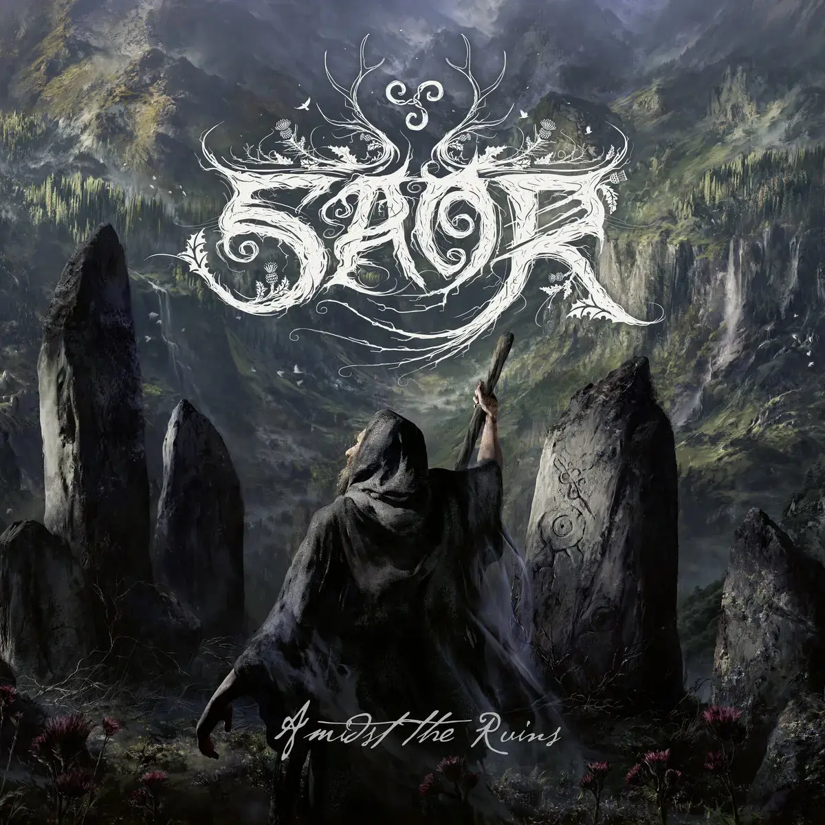 SAOR - Amidst The Ruins · BLACK 2LP · Picture 1 SAOR - Amidst The Ruins · BLACK 2LP (Black Metal Vinyl) · Picture 1