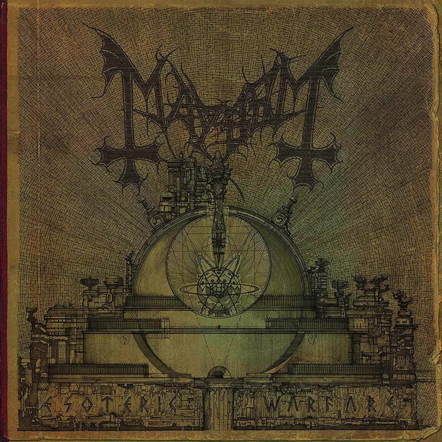 MAYHEM - Esoteric Warfare · WHITE/YELLOW 2LP · Picture 1 MAYHEM - Esoteric Warfare · WHITE/YELLOW 2LP (Black Metal Vinyl) · Picture 1