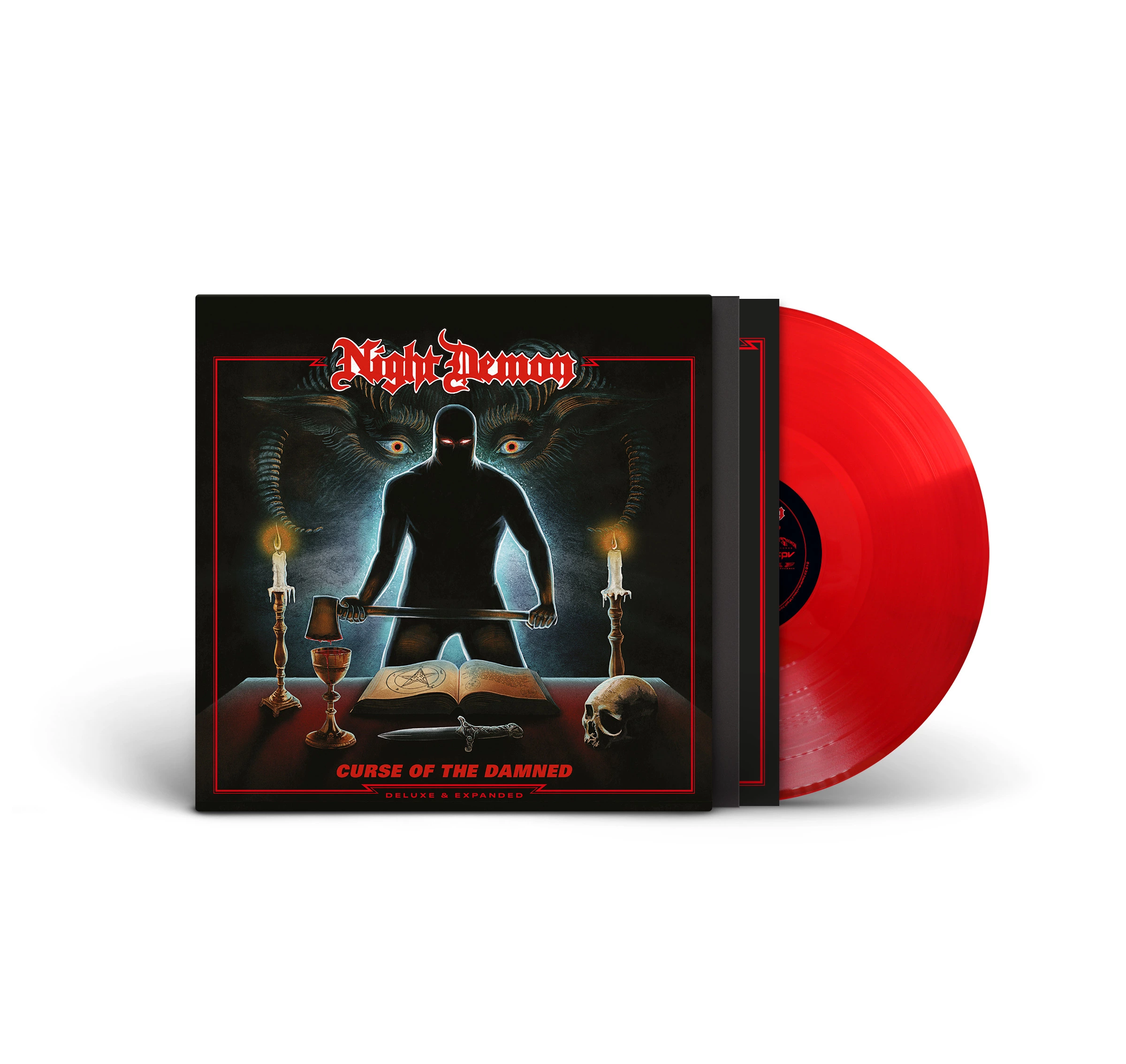 NIGHT DEMON - Curse Of The Damned (Deluxe & Expanded) [RED LP]