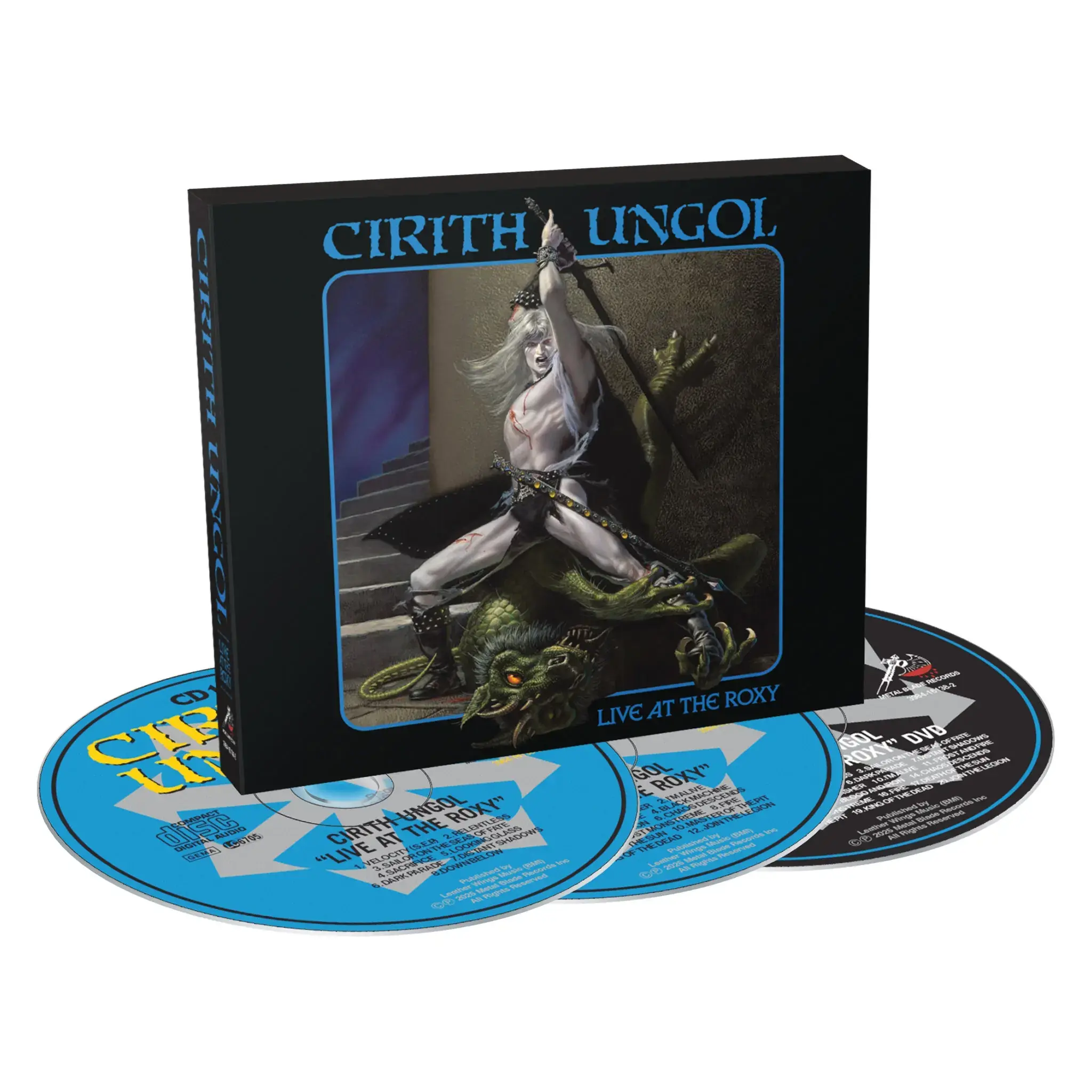 CIRITH UNGOL · Live At The Roxy | 2CD+DVD (Doom Metal CDs)