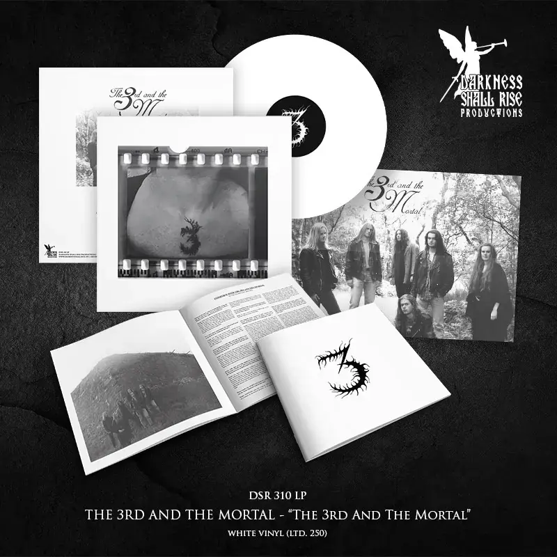 THE 3RD AND THE MORTAL - The 3rd And The Mortal · WHITE LP (Black Metal/Doom Metal Vinyl) · Bild 2