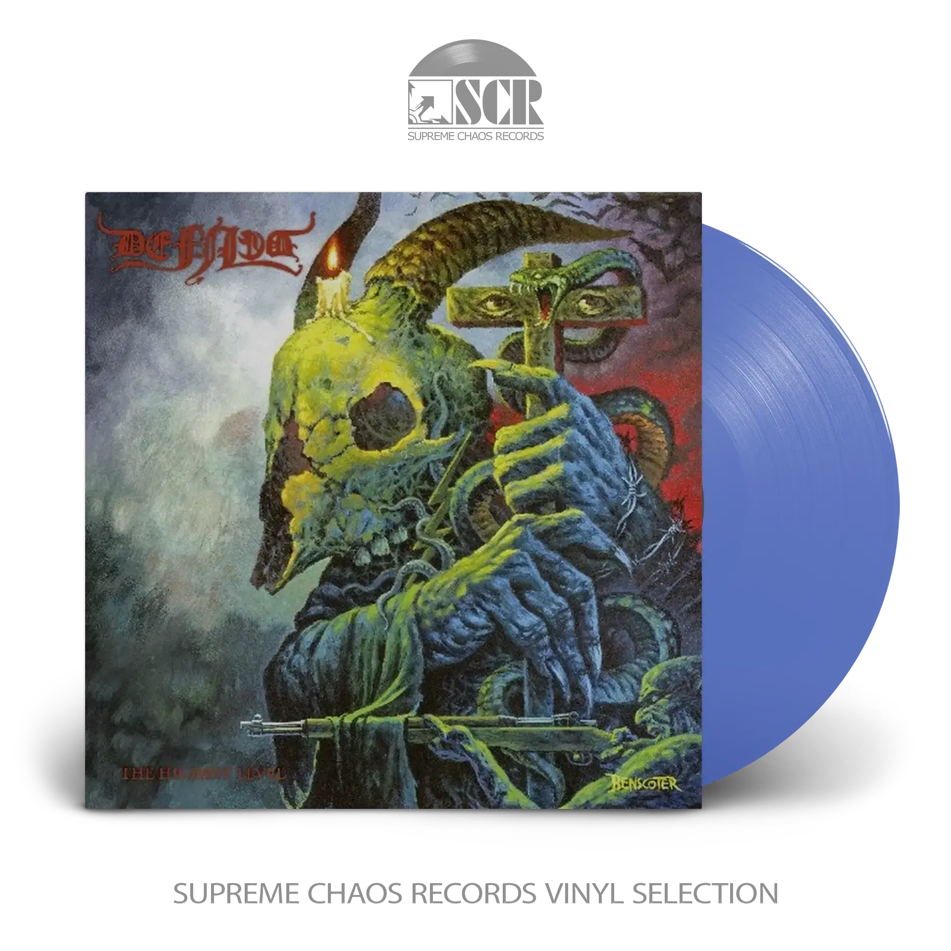 DEFILED - The Highest Level · TRANSPARENT BLUE LP