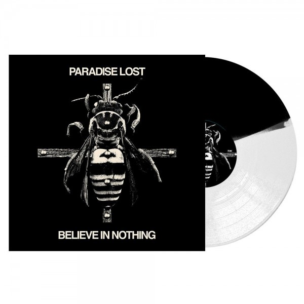 PARADISE LOST - Believe in nothing · BLACK/WHITE LP (Gothic Metal Vinyl)