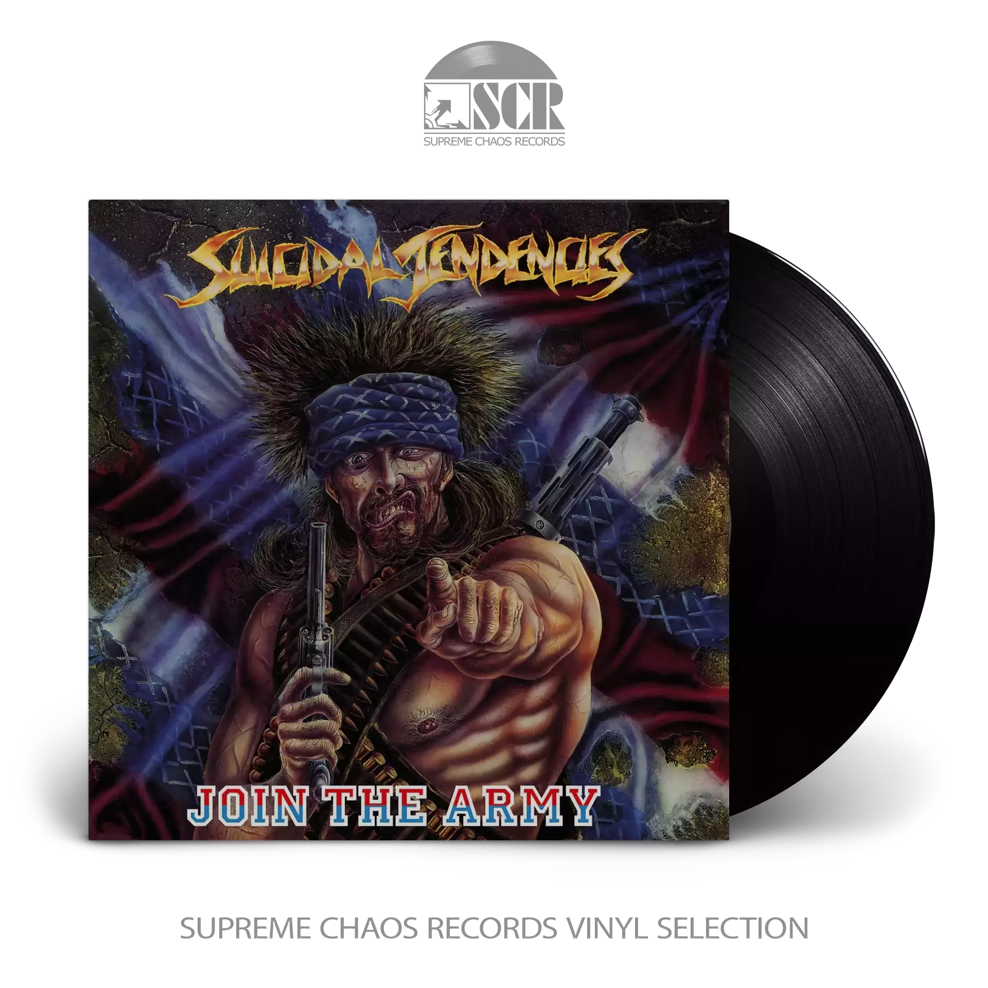 SUICIDAL TENDENCIES · Join The Army | BLACK LP SUICIDAL TENDENCIES · Join The Army | BLACK LP (Hardcore Punk Vinyl)
