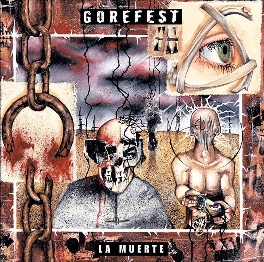 GOREFEST - La Muerte · ORANGE/RED/WHITE DLP 1