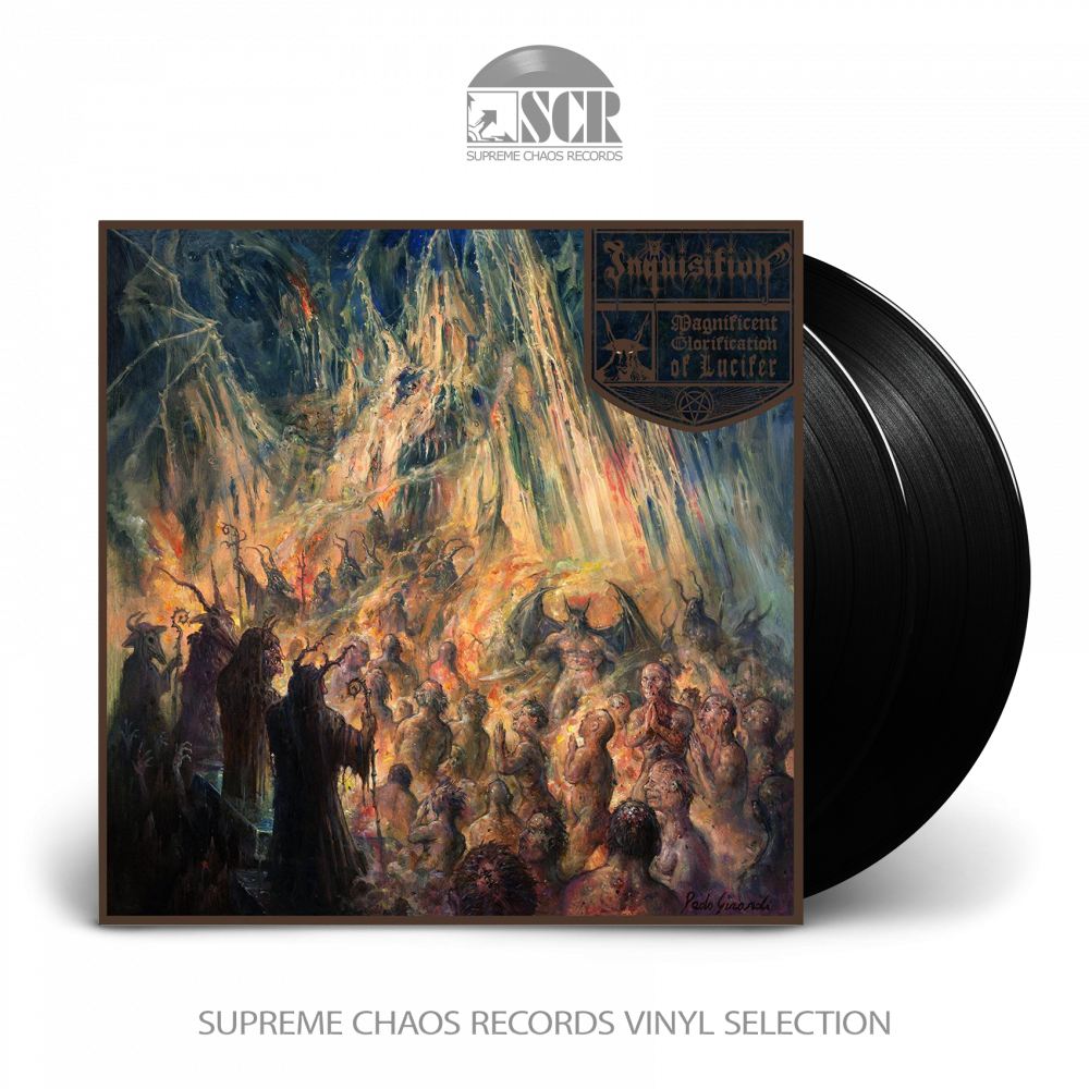 INQUISITION · Magnificent Glorification Of Lucifer | BLACK DLP (Black Metal Vinyl)