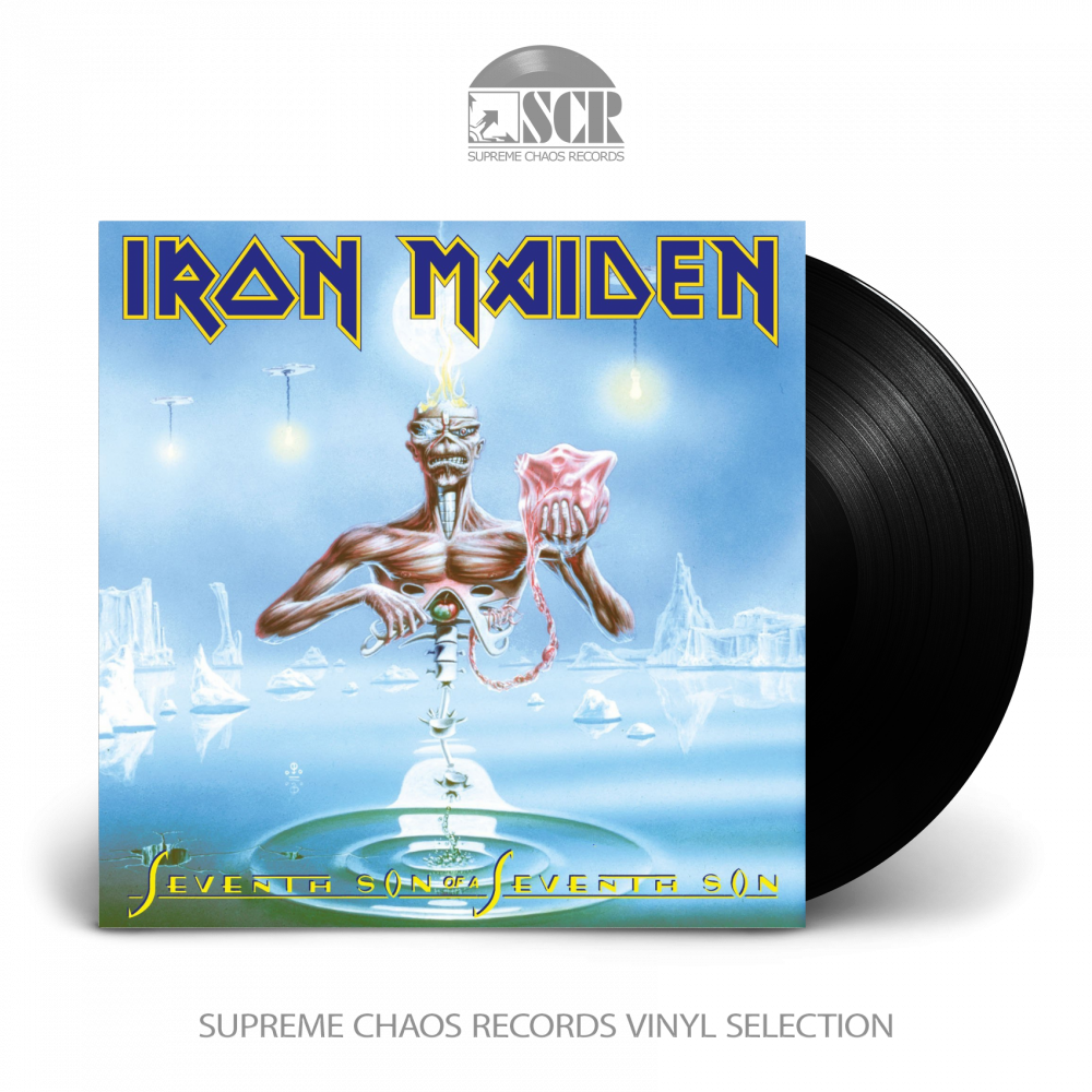 IRON MAIDEN - Seventh Son Of A Seventh Son · BLACK LP