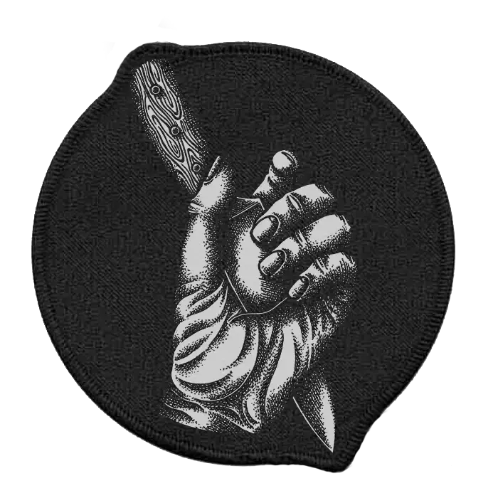 COLD KNIFE RECORDS - Circular Logo Patch · PATCH