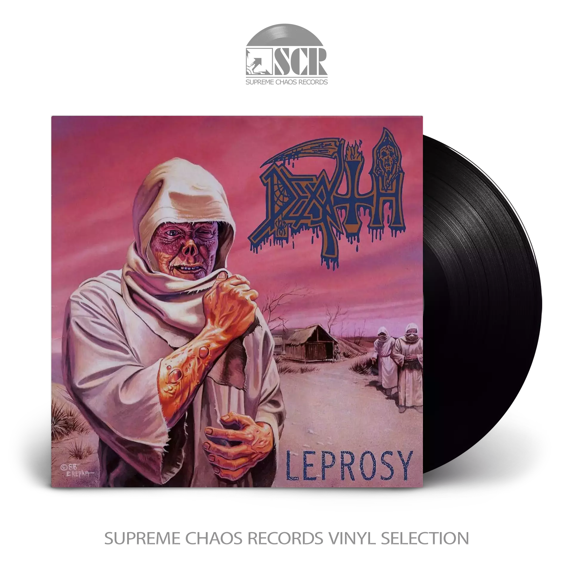 DEATH - Leprosy · RE-RELEASE BLACK LP DEATH - Leprosy · RE-RELEASE BLACK LP (Death Metal Vinyl)