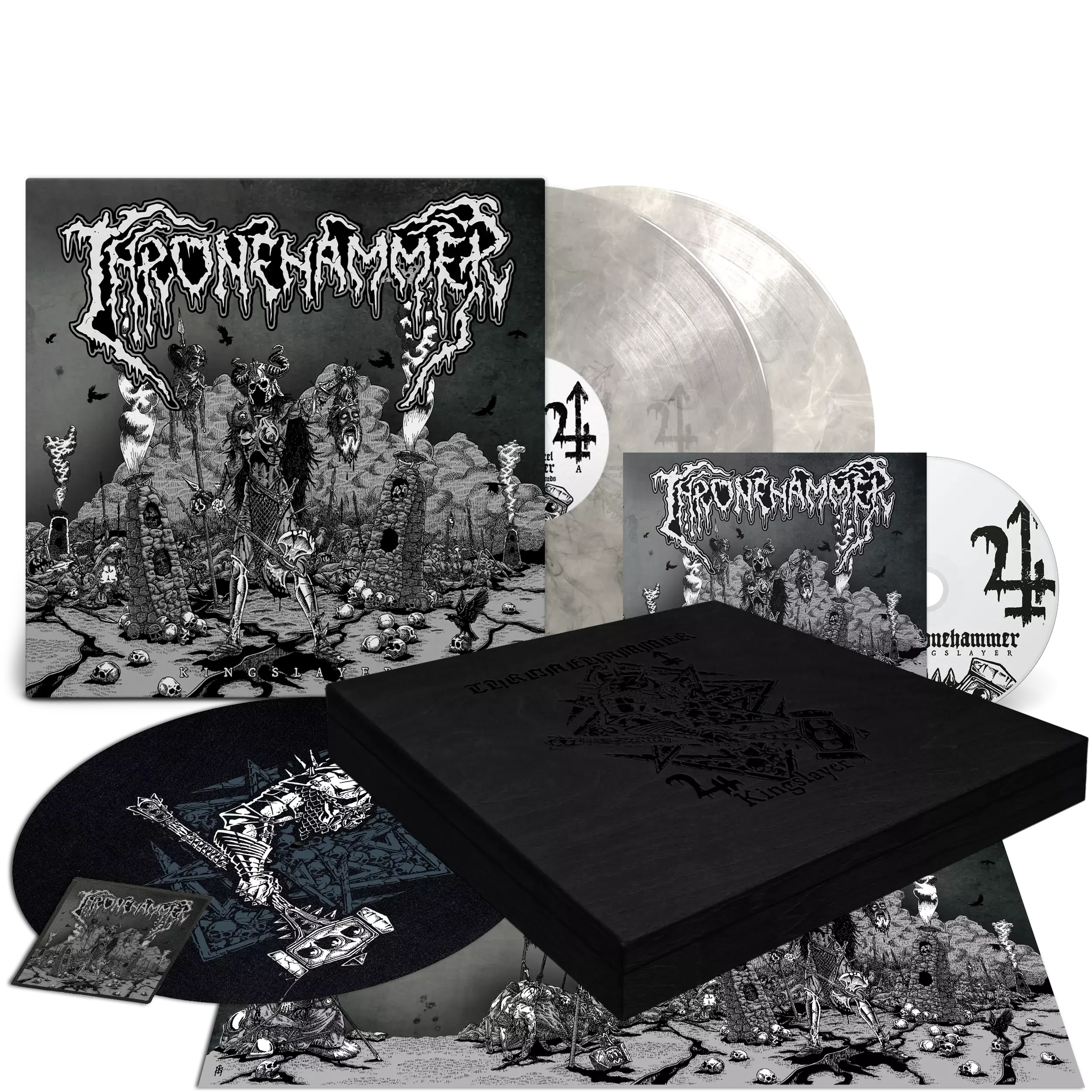 THRONEHAMMER - Kingslayer · EXCLUSIVE BOX SET THRONEHAMMER - Kingslayer · EXCLUSIVE BOX SET (Doom Metal/Epic Metal/Death Metal Vinyl)