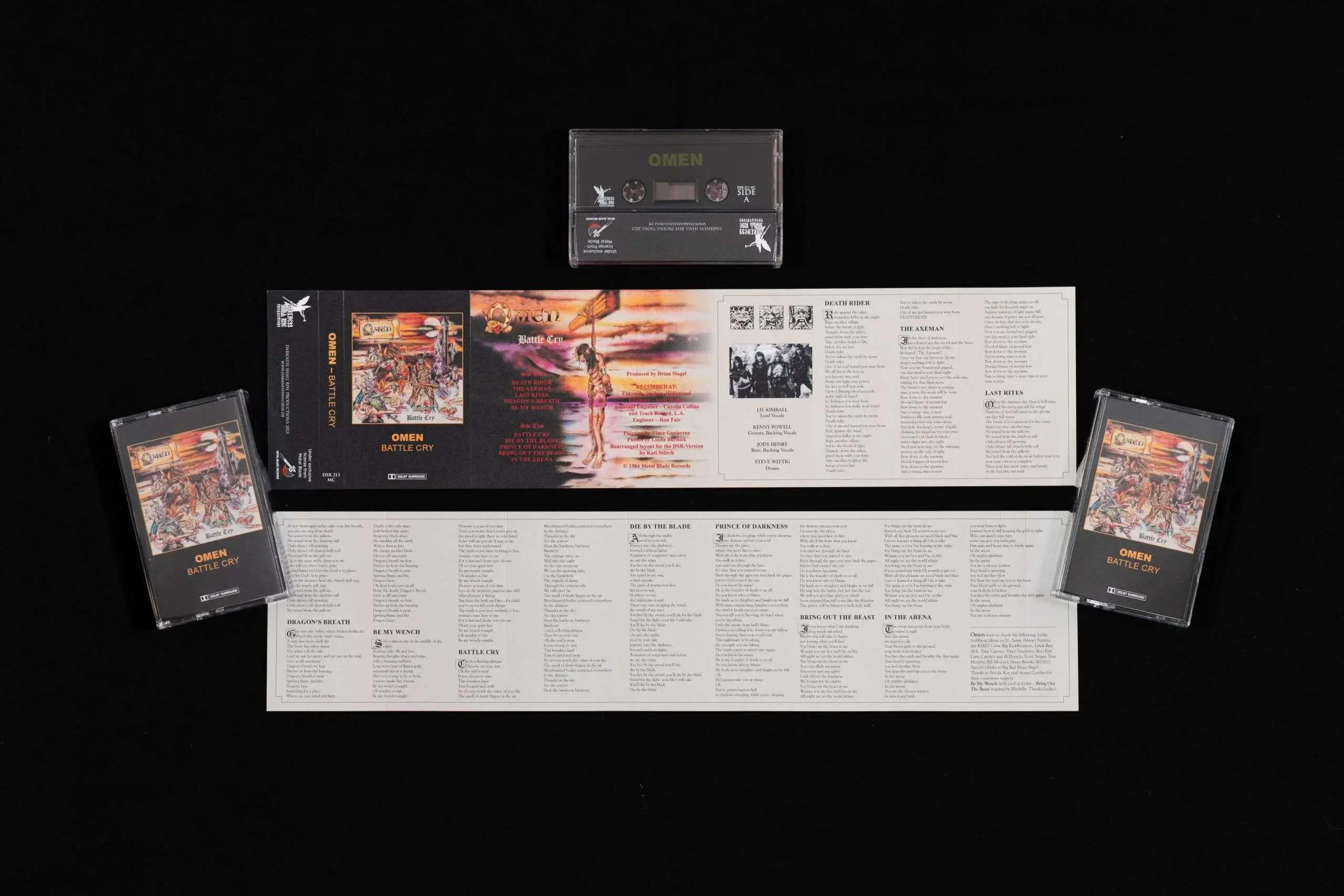 OMEN · Battle Cry | BLACK TAPE · Picture 2 OMEN · Battle Cry | BLACK TAPE (Heavy Metal Tapes) · Picture 2