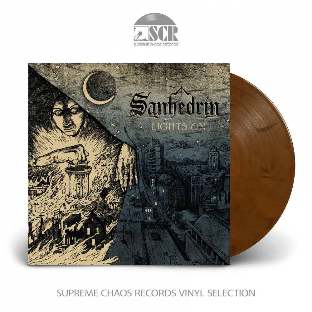 SANHEDRIN - Lights on · OCHRE BROWN LP SANHEDRIN - Lights on · OCHRE BROWN LP (Heavy Metal Vinyl)