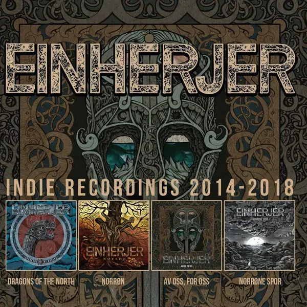 EINHERJER - Indie Recordings 2014 - 2018 · 4CD BOXSET (Viking Metal/Black Metal CDs)