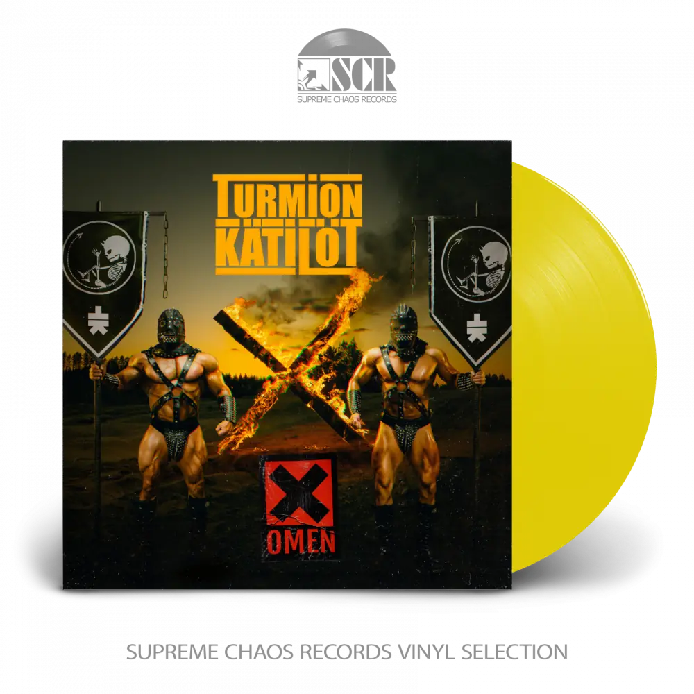TURMION KÄTILÖT - Omen X · YELLOW VINYL LP