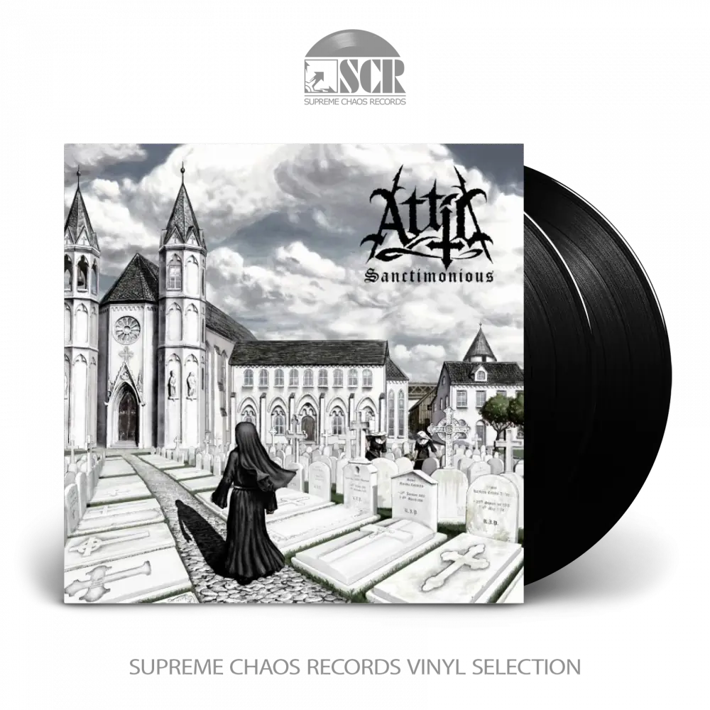 ATTIC - Sanctimonious · BLACK 2LP (Heavy Metal/Doom Metal Vinyl)