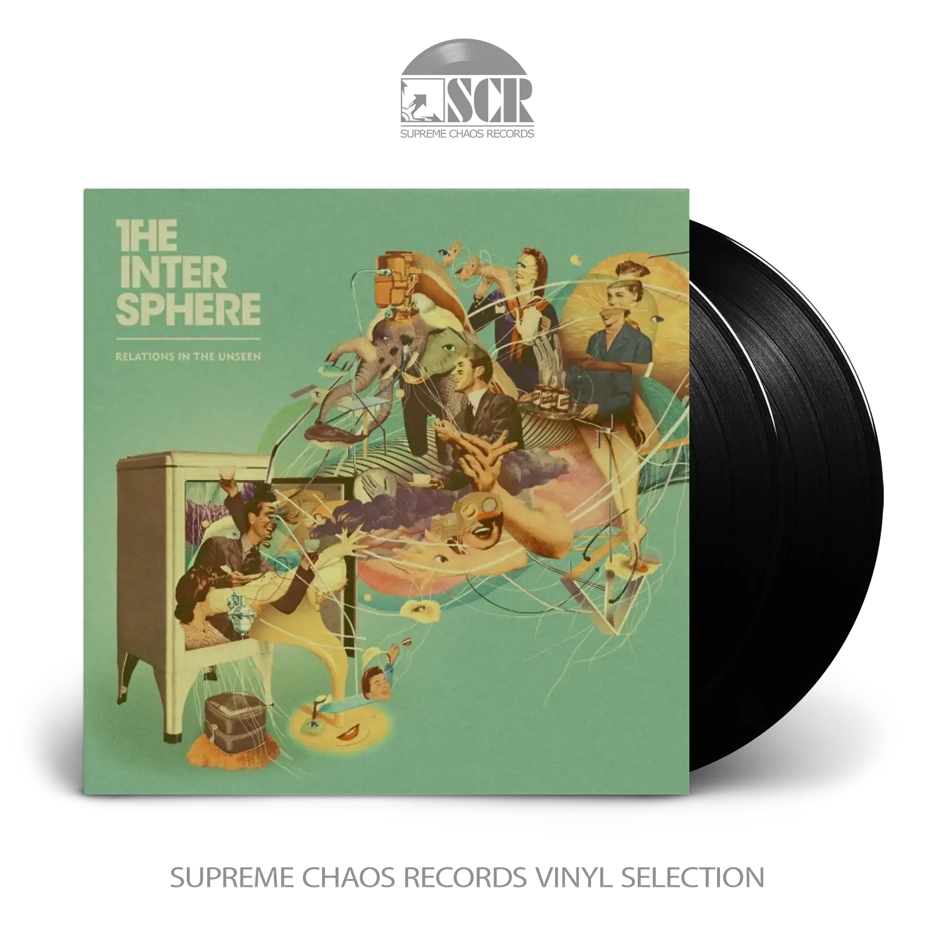 THE INTERSPHERE · Relations In The Unseen | BLACK 2LP (Progressive Rock Vinyl)
