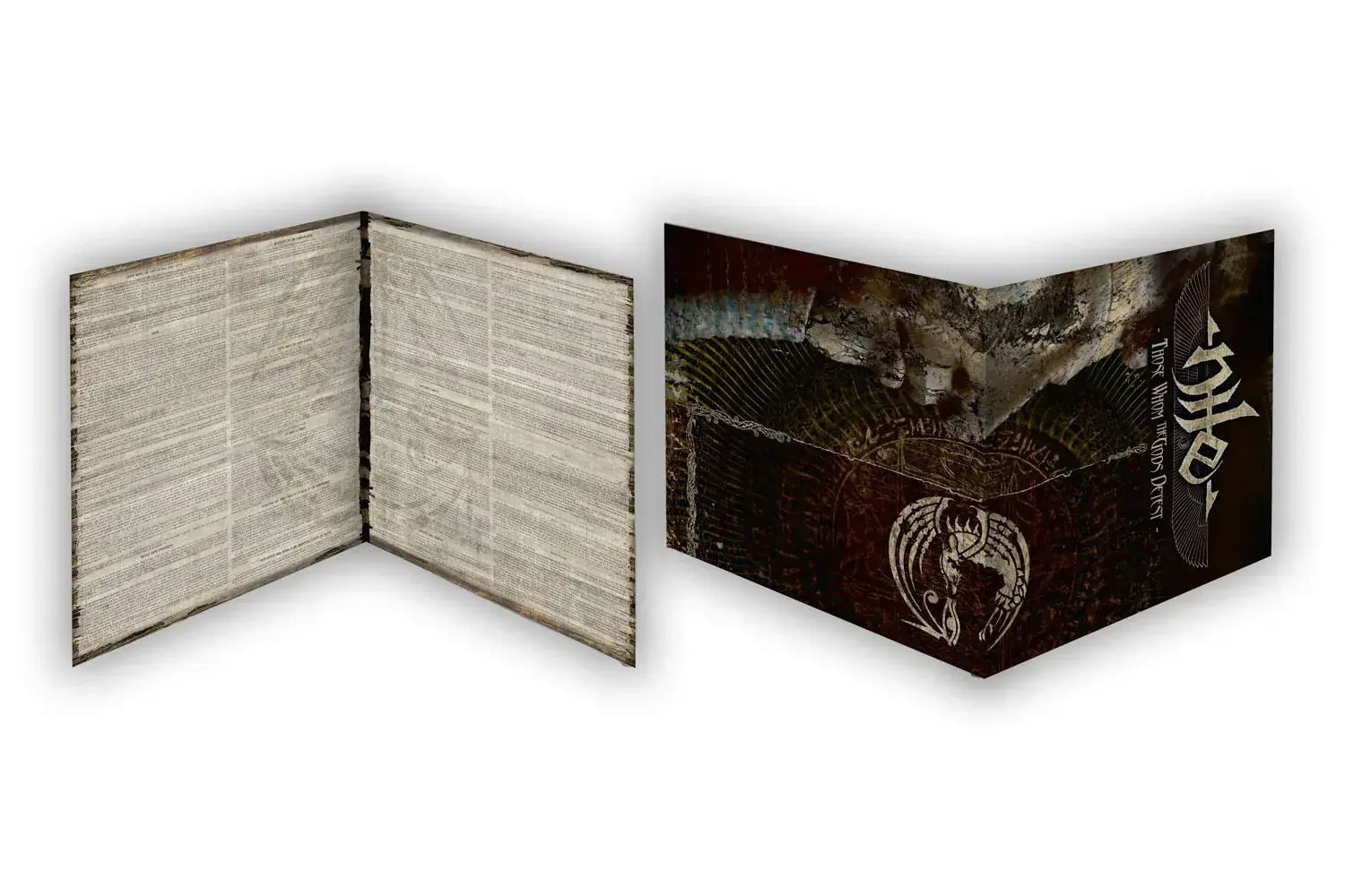 NILE - Those Whom The Gods Detest · GOLD NUGGET SWIRL 2LP · Picture 3 NILE - Those Whom The Gods Detest · GOLD NUGGET SWIRL 2LP (Technical Death Metal Vinyl) · Picture 3