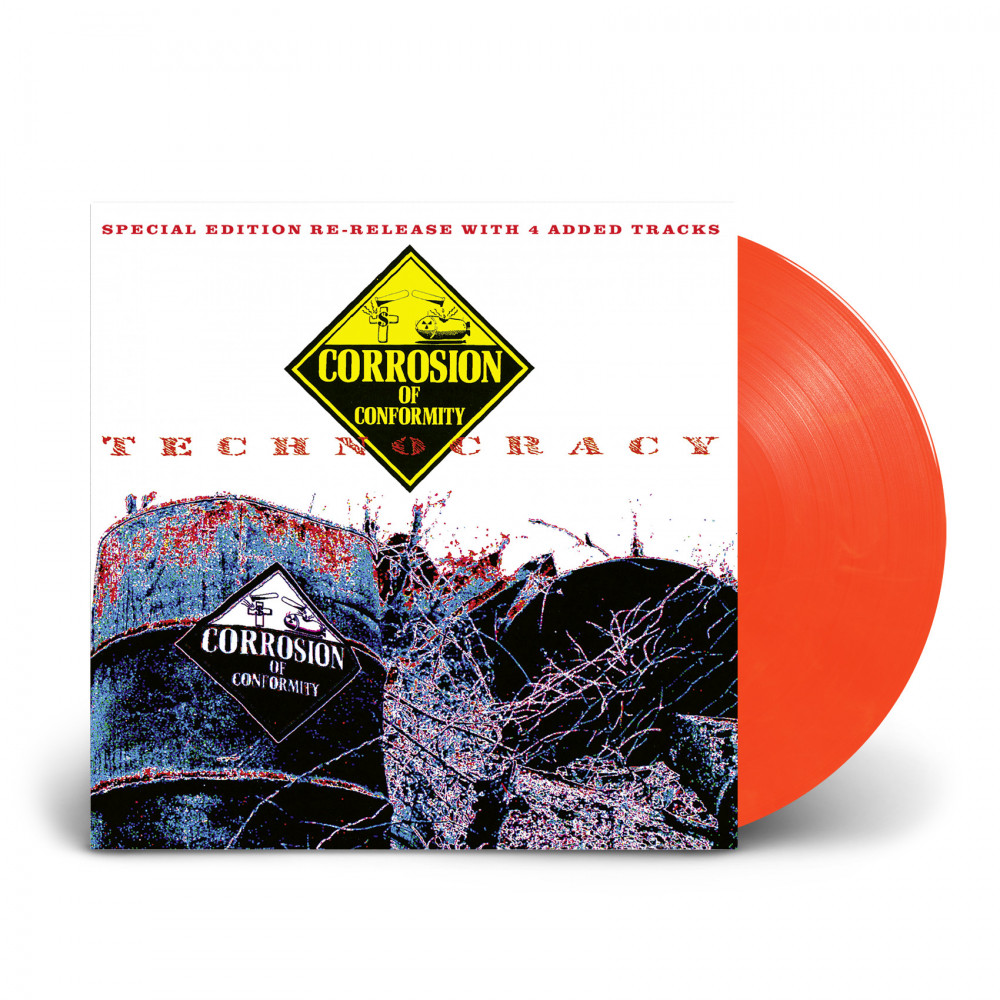 CORROSION OF CONFORMITY - Technocracy [RED/WHITE] · LP (Hardcore Vinyl)