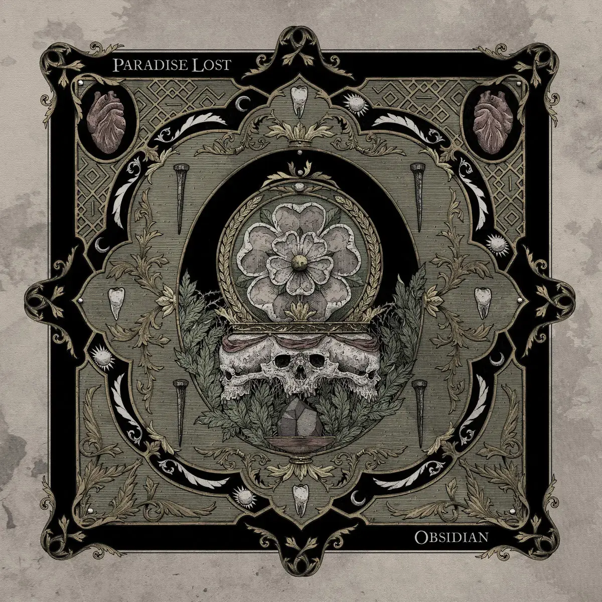 PARADISE LOST - Obsidian · BLACK LP (Gothic Metal Vinyl) · Picture 1